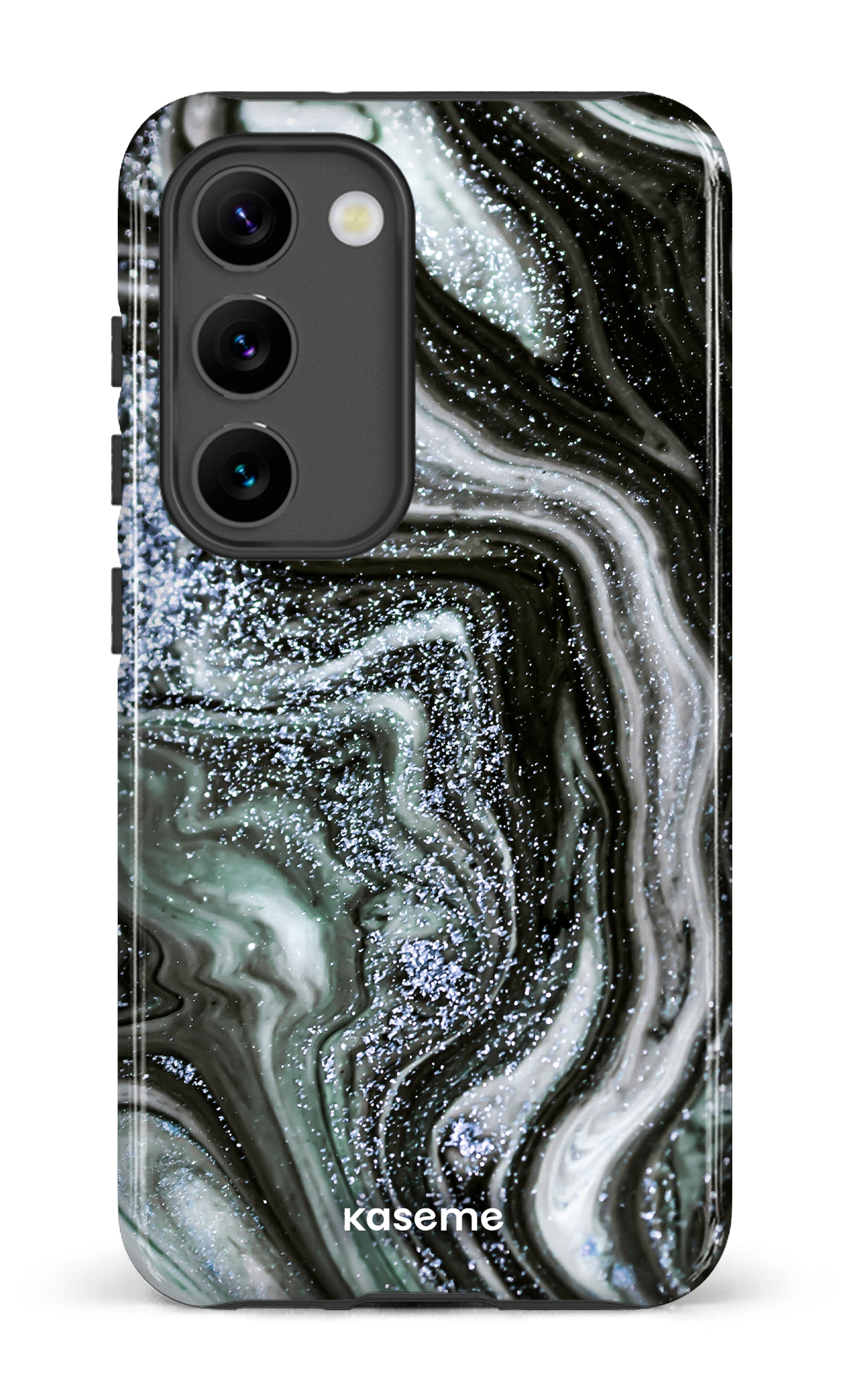 Galaxy S23 Tough Gloss Shimmering Secrets Blue -