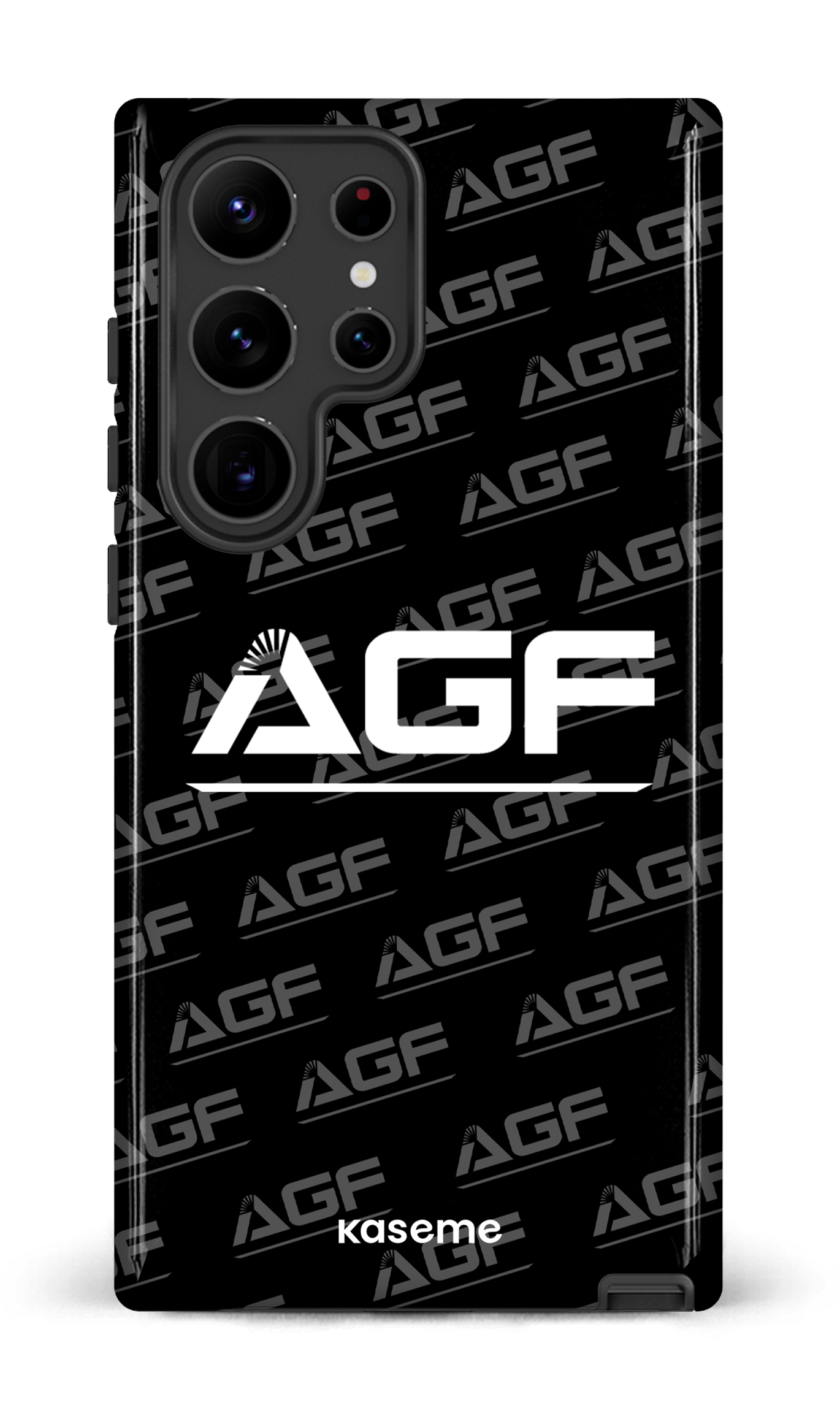 Galaxy S23 Ultra Tough Gloss AGF Noir -