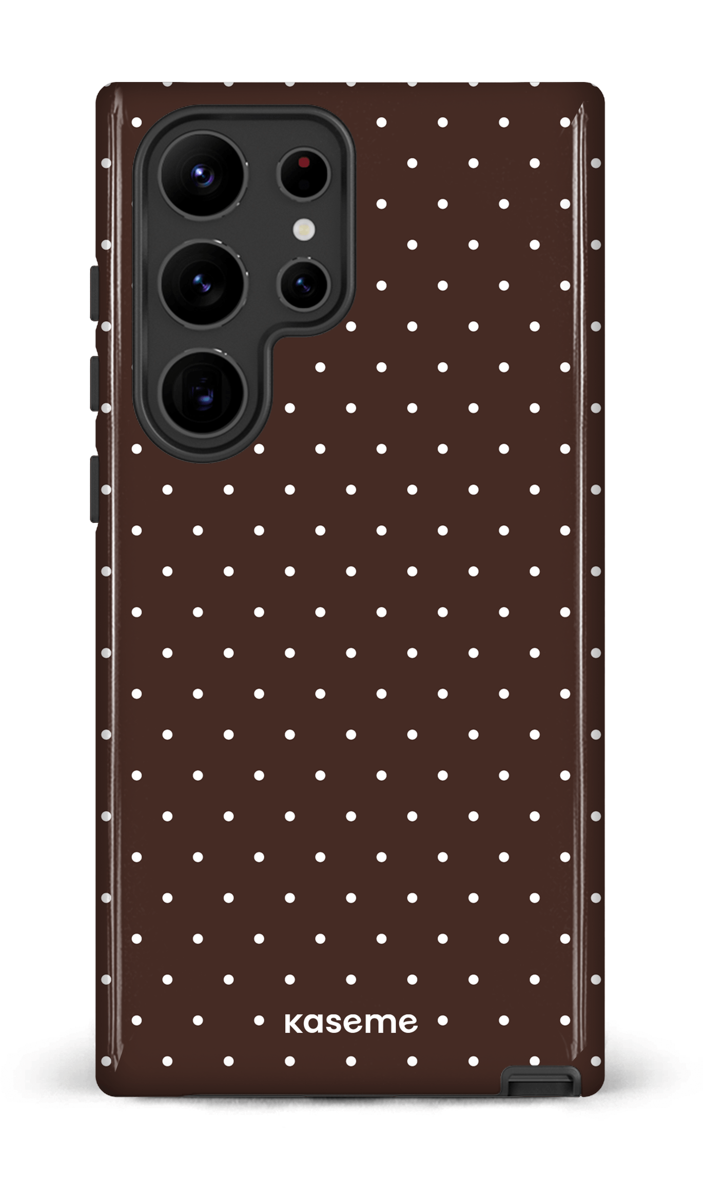 Galaxy S23 Ultra Tough Gloss Ditsy Brown -