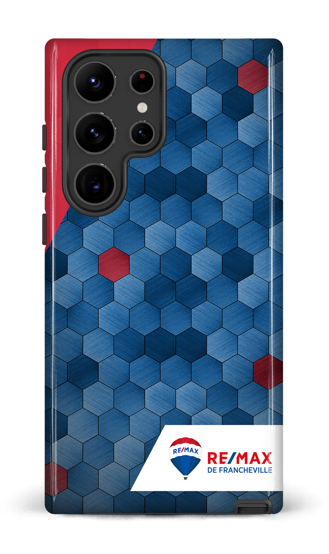 Galaxy S23 Ultra Tough Gloss Exagones texturés de Francheville -