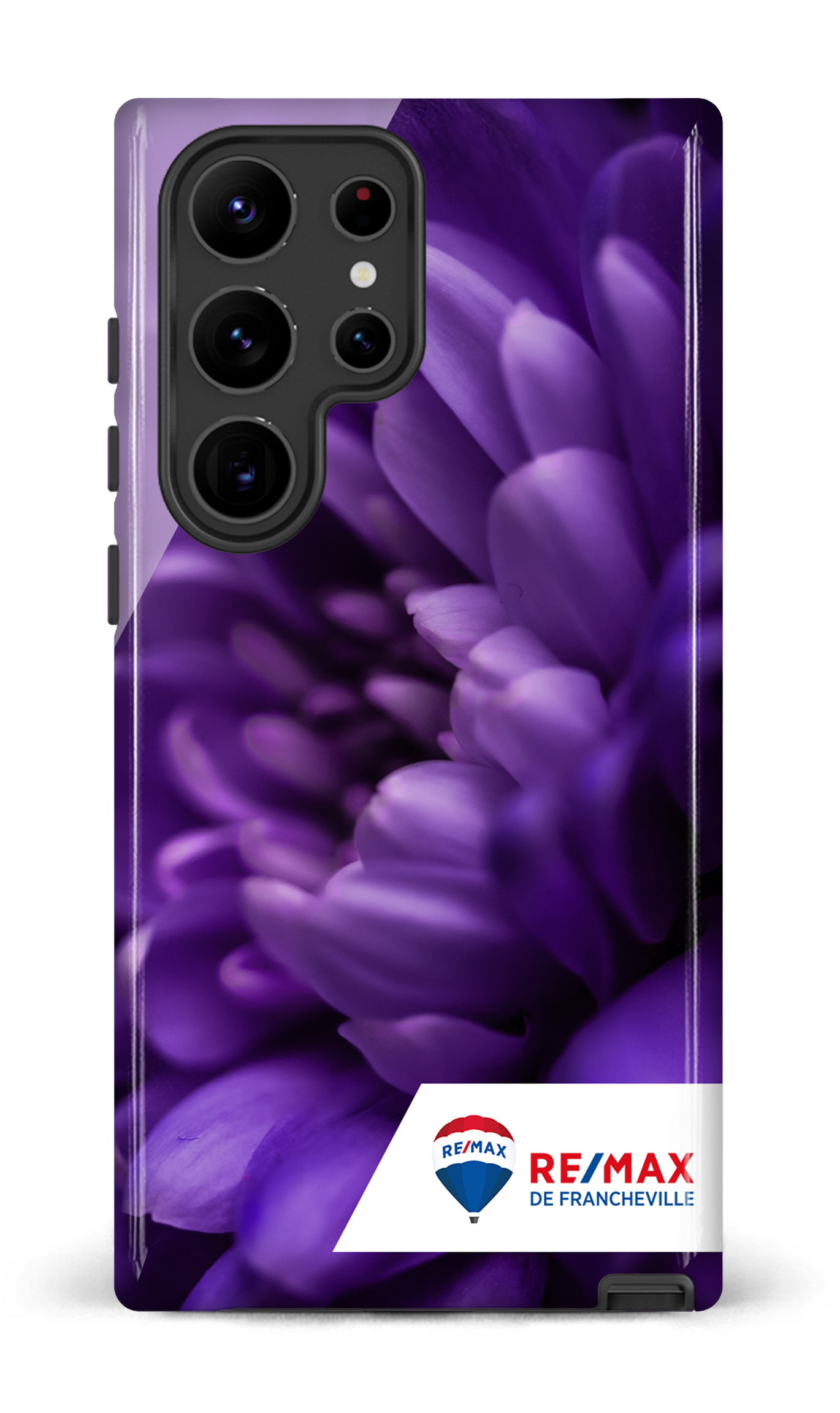 Galaxy S23 Ultra Tough Gloss Fleur gros plan de Francheville -