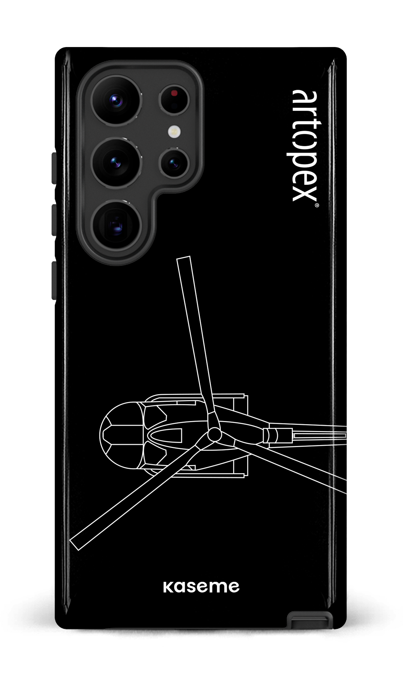 Galaxy S23 Ultra Tough Gloss L'hélico par Artopex -