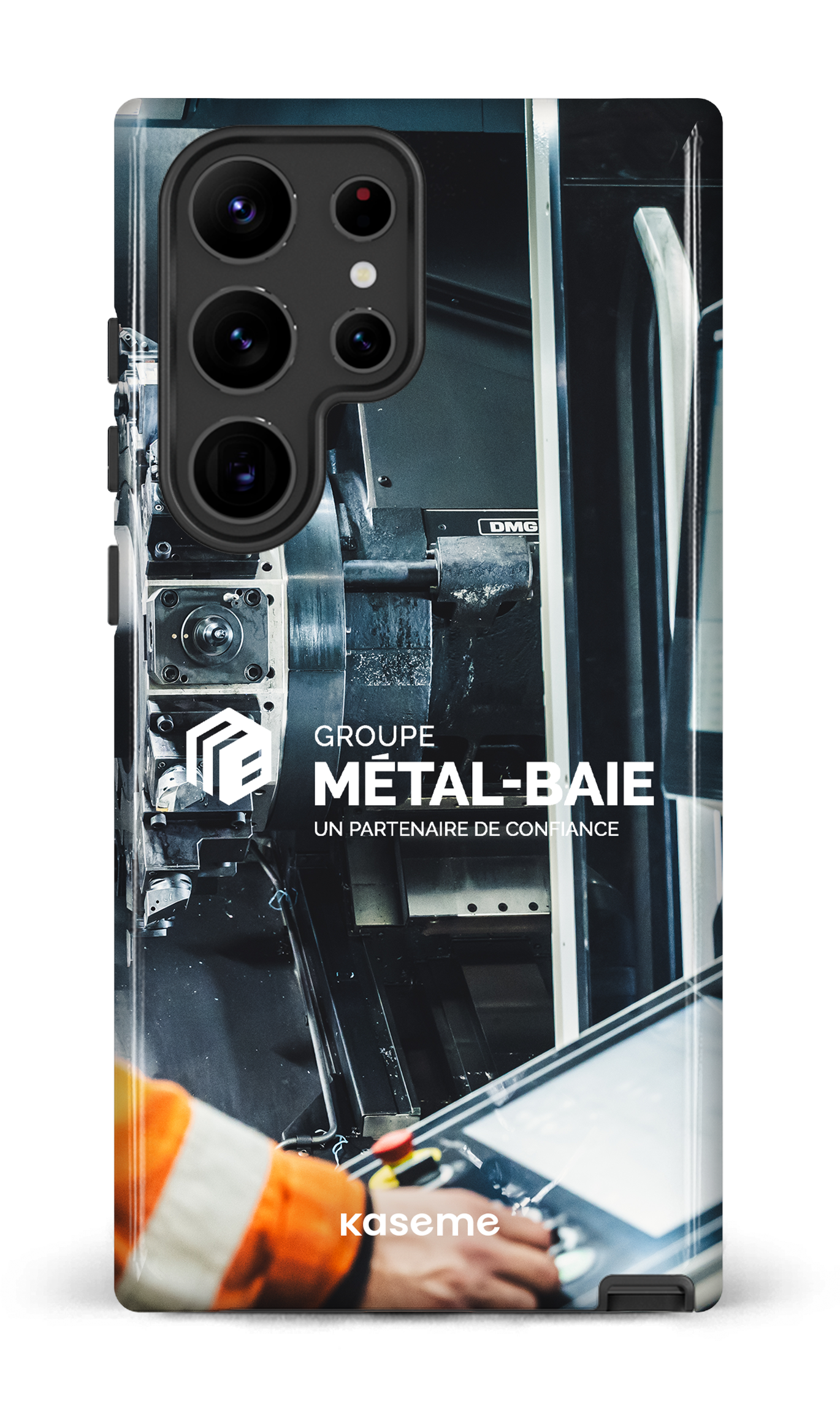 Galaxy S23 Ultra Tough Gloss Le machinage par Métal-Baie -