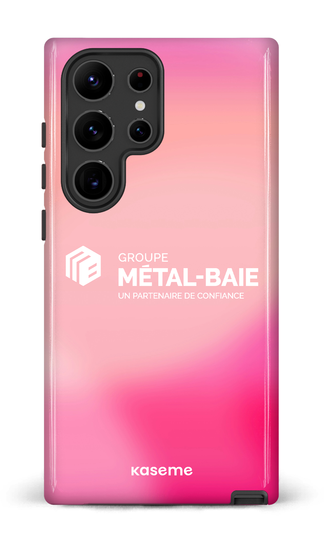 Galaxy S23 Ultra Tough Gloss Métal-Baie Tie-Dye -