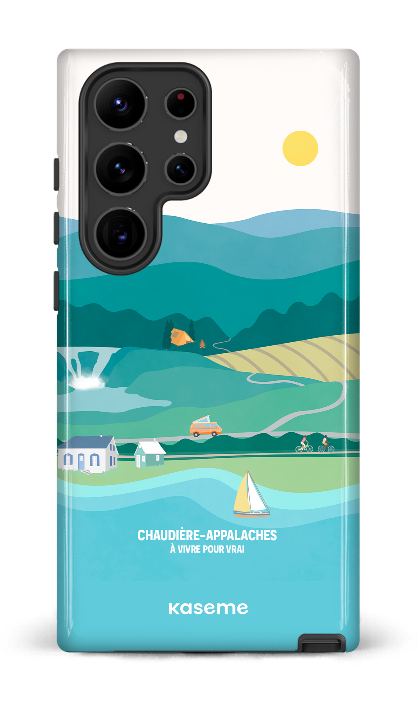 Galaxy S23 Ultra Tough Gloss Paysage par TCA -