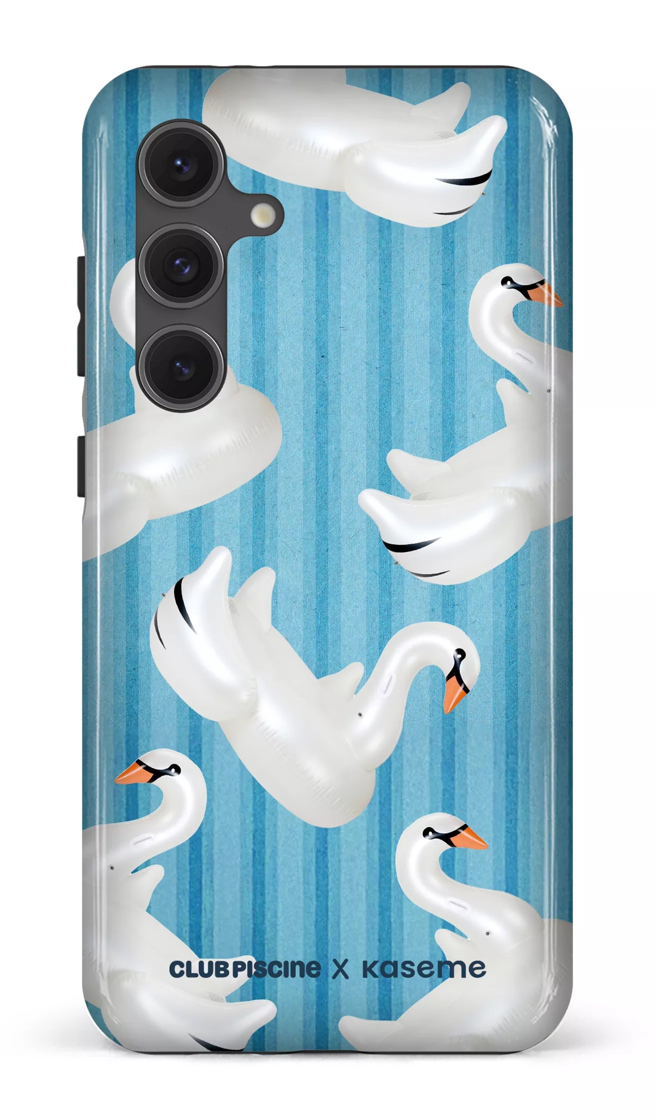 Galaxy S24FE Tough Cygne par Club Piscine -