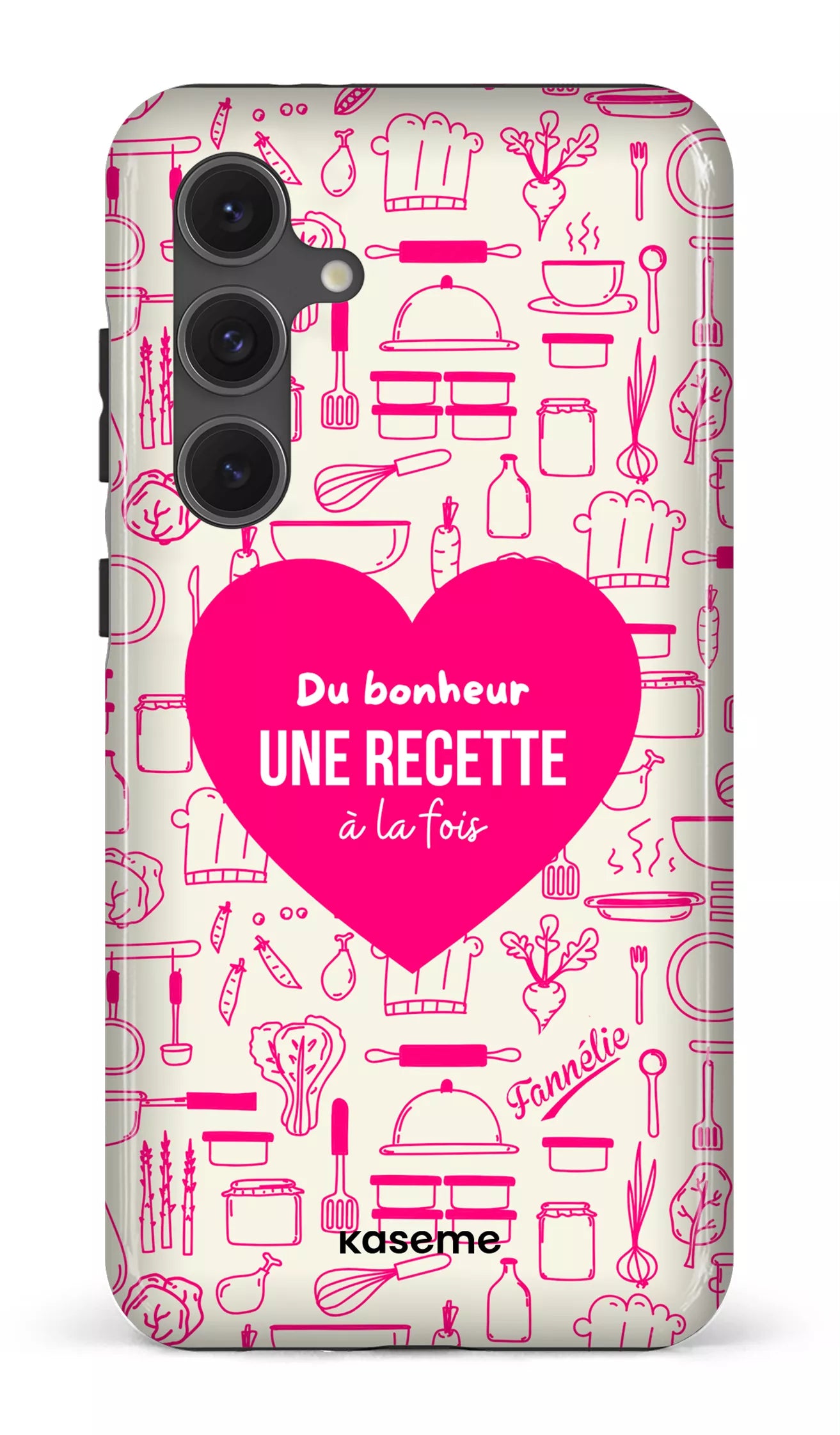 Galaxy S24FE Tough Du bonheur une recette à la fois -