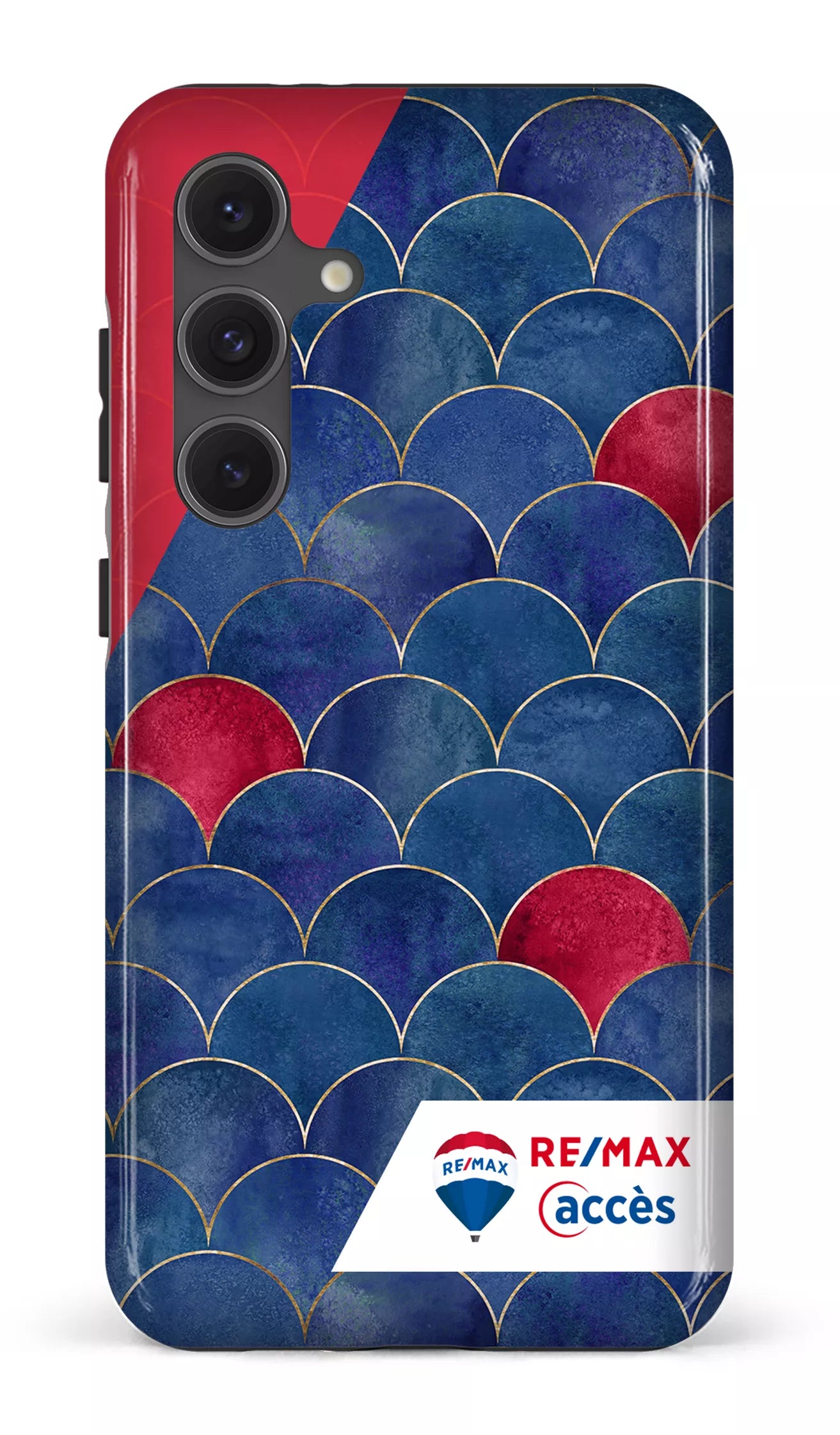 Galaxy S24FE Tough Écailles bicolores -