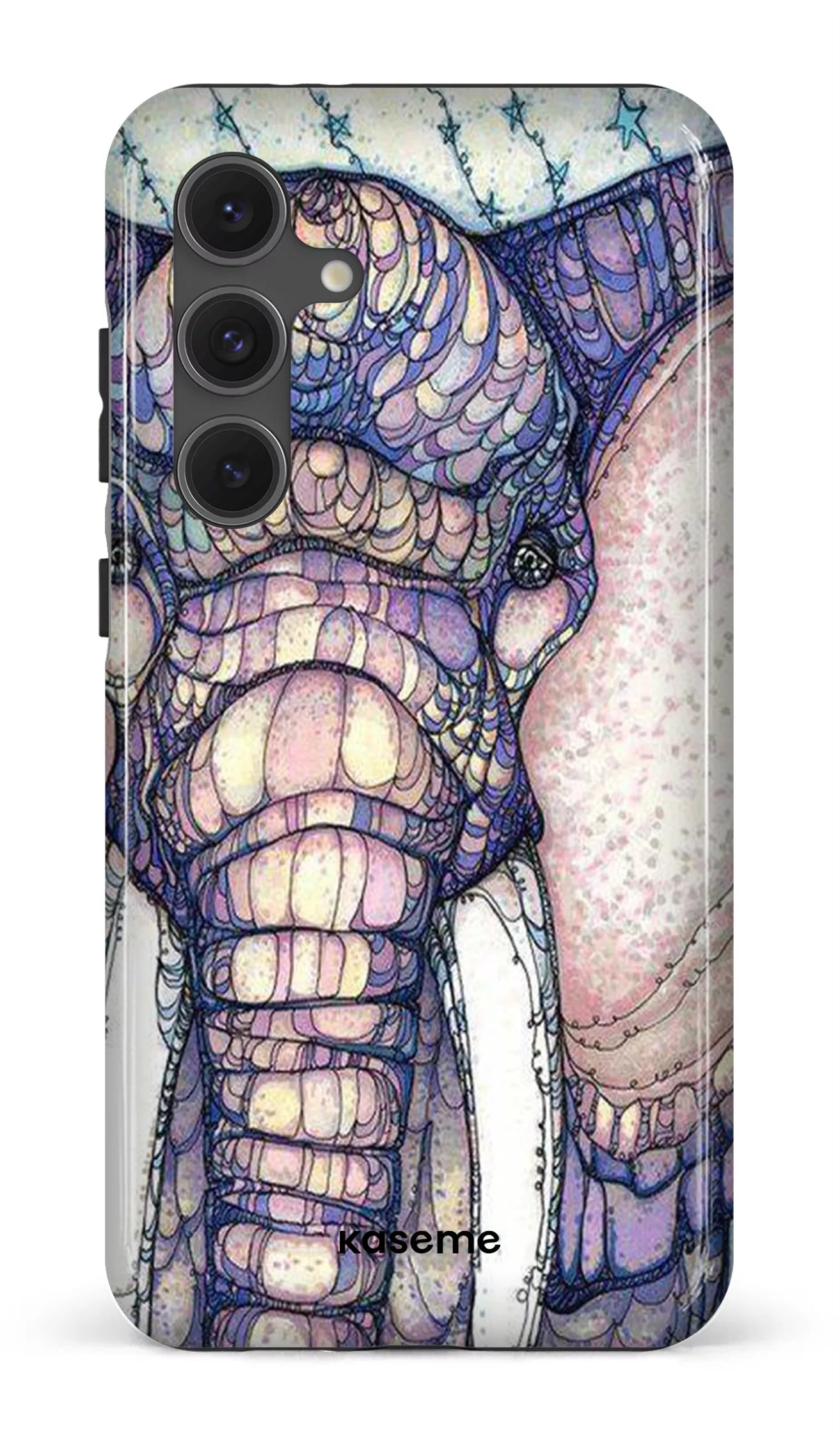 Galaxy S24FE Tough Mosaic Elephant -