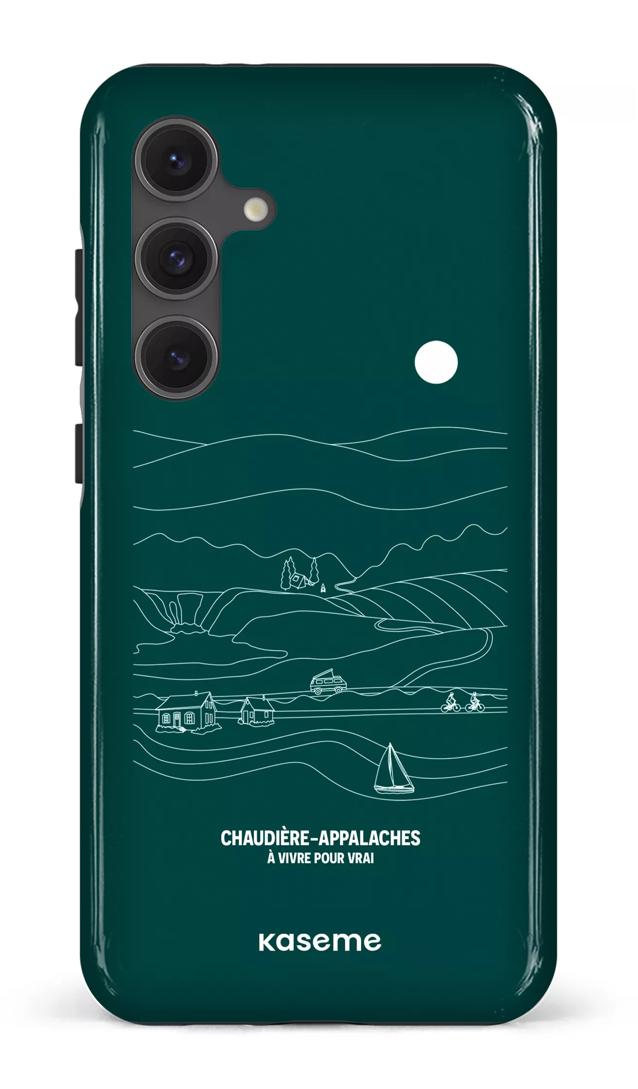 Galaxy S24FE Tough Paysage Line Art par TCA -