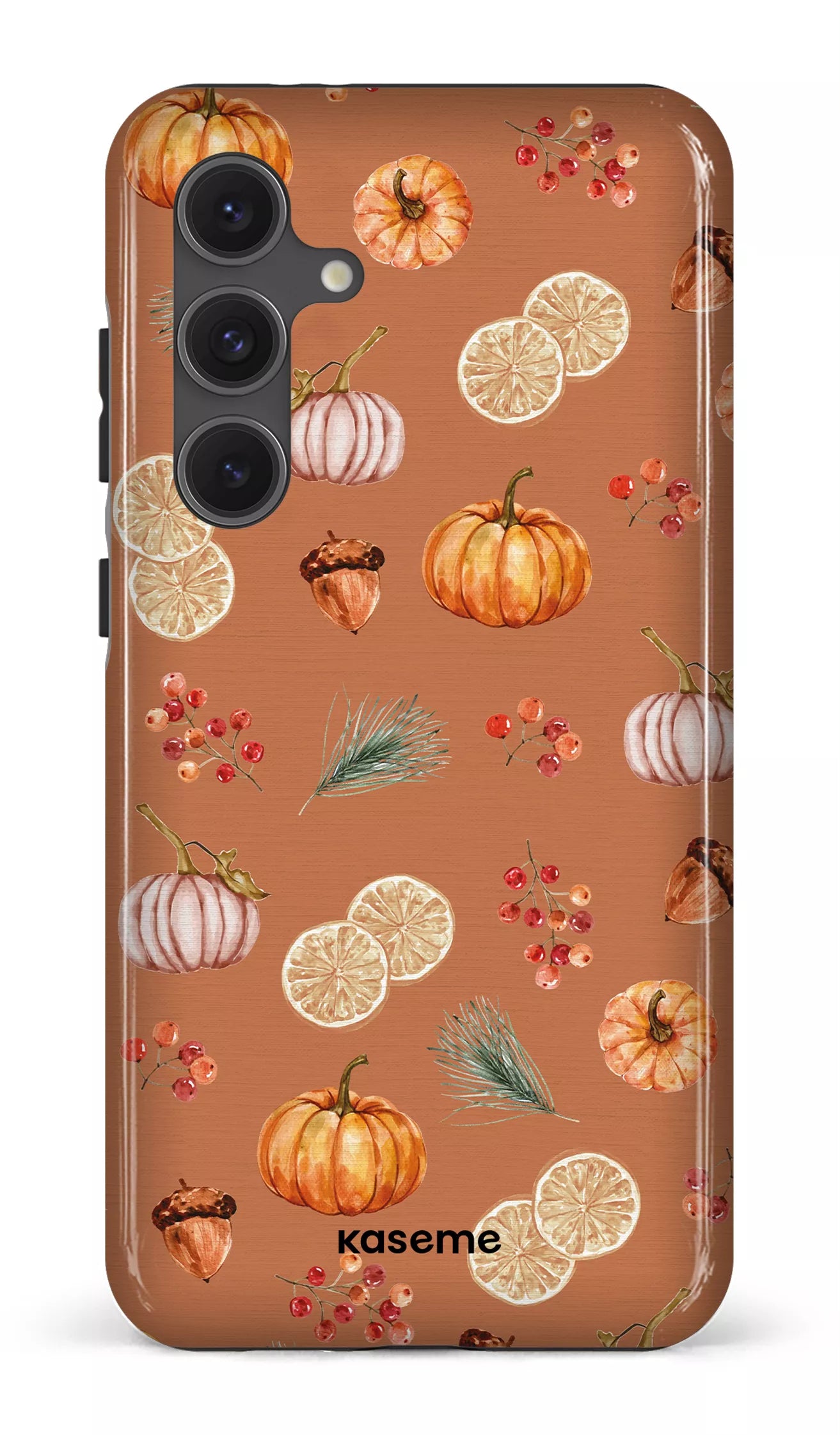 Galaxy S24FE Tough Pumpkin Garden Orange -