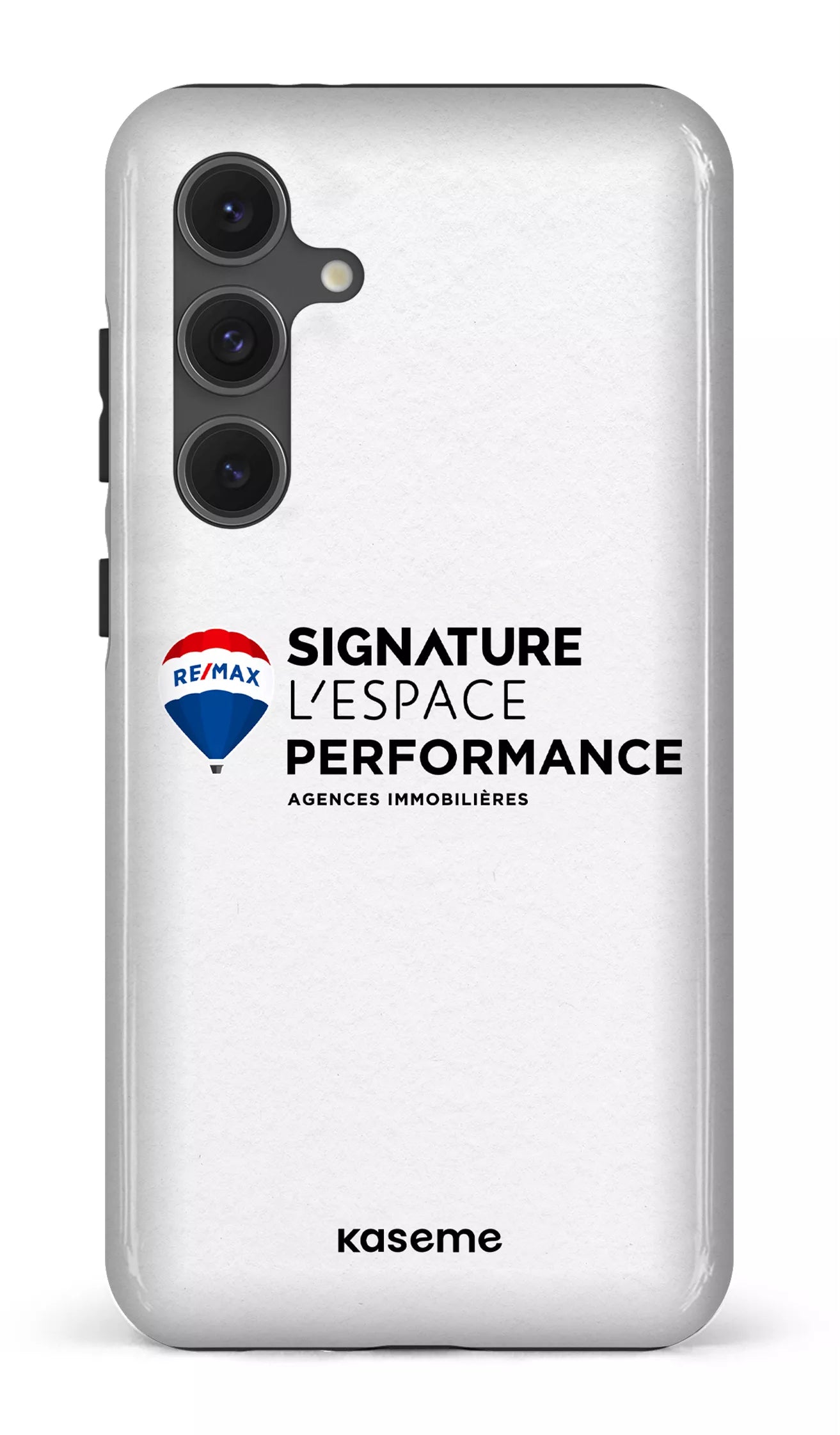 Galaxy S24FE Tough Remax Signature L'Espace & Performance Blanc -