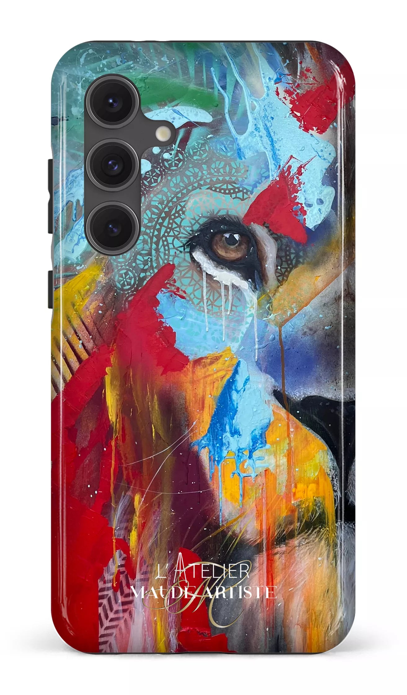 Galaxy S24FE Tough Waves by Maude -