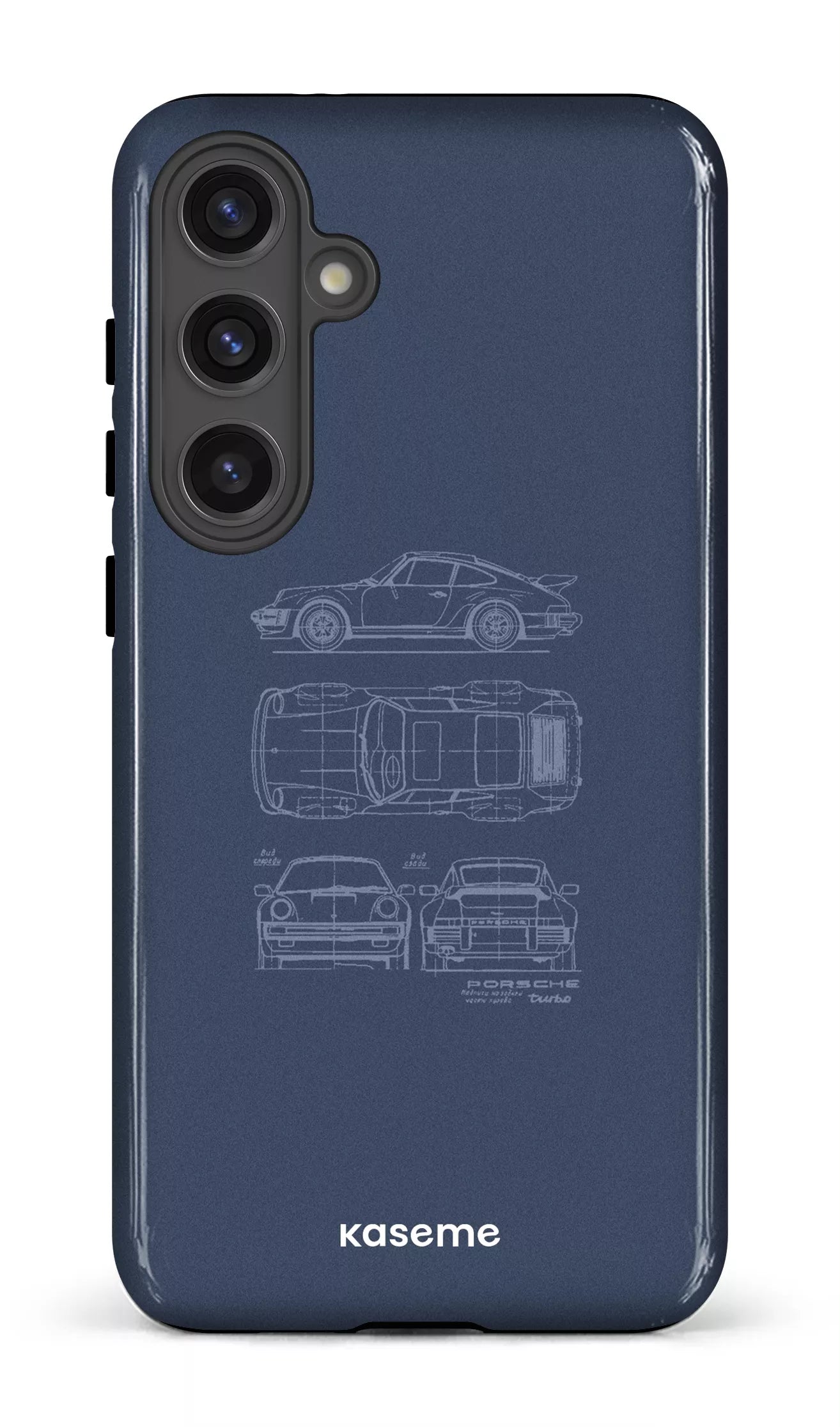 Galaxy S24 Plus Tough (Gloss) Beat The Traffic Blue -