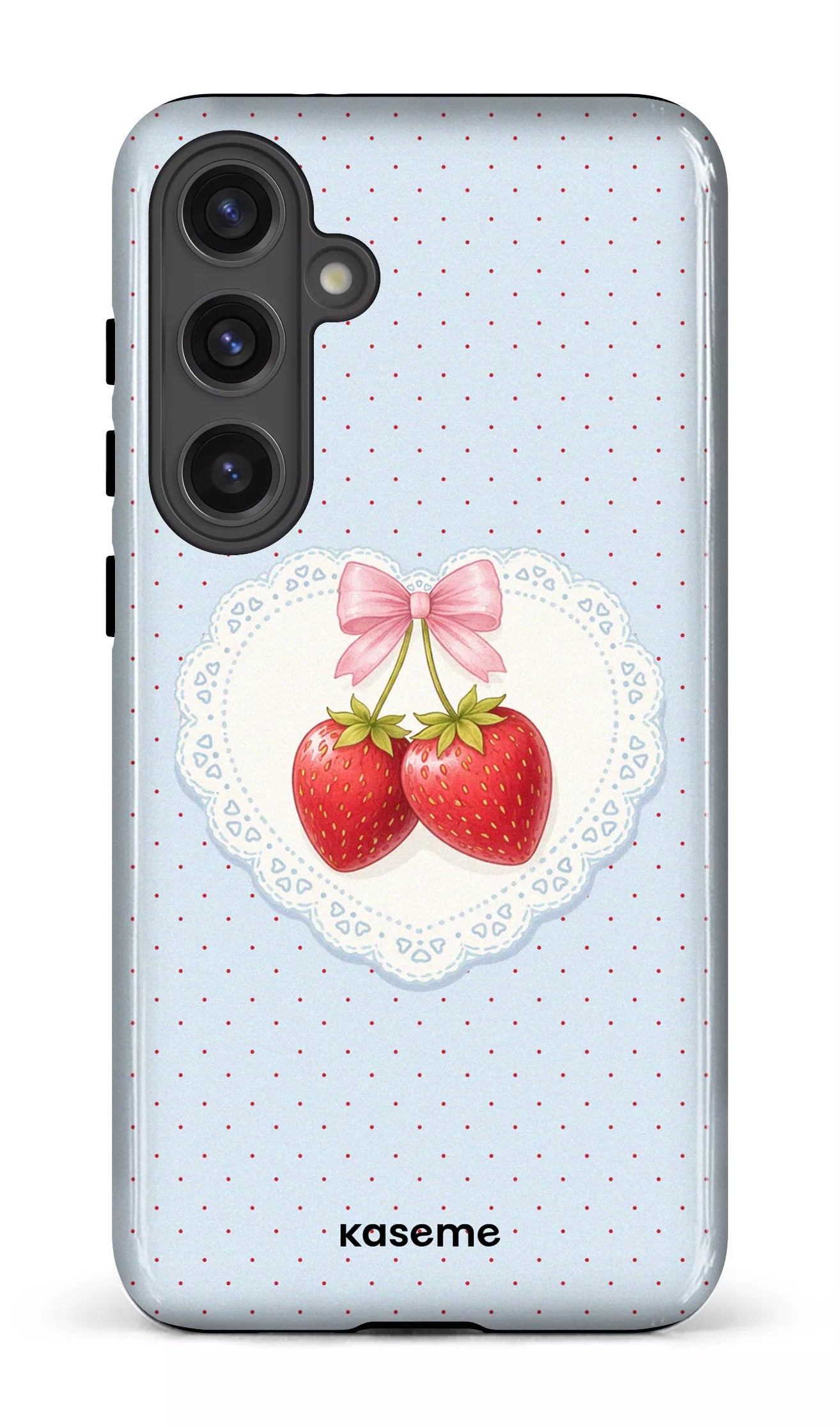 Galaxy S24 Plus Tough (Gloss) Fresa Lace Blue -