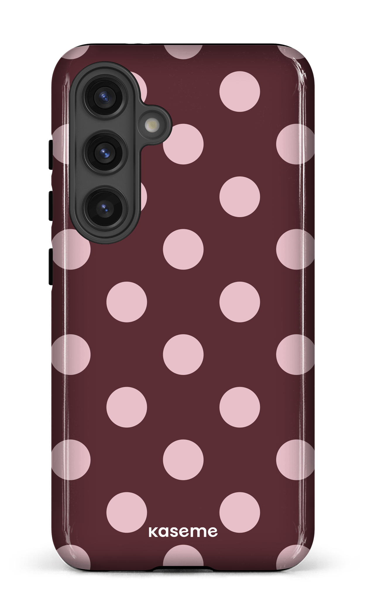 Galaxy S24 Tough (Gloss) Couture Burgundy -