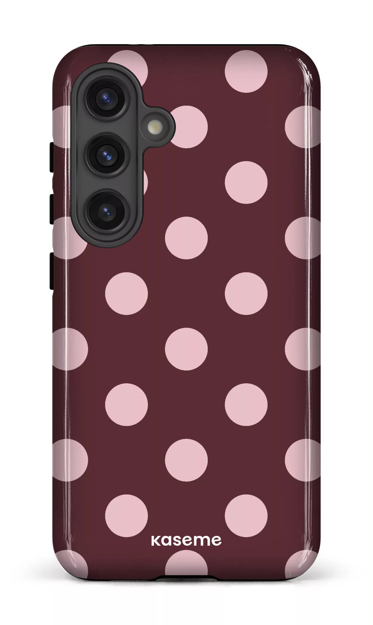 Galaxy S24 Tough (Gloss) Couture Burgundy -