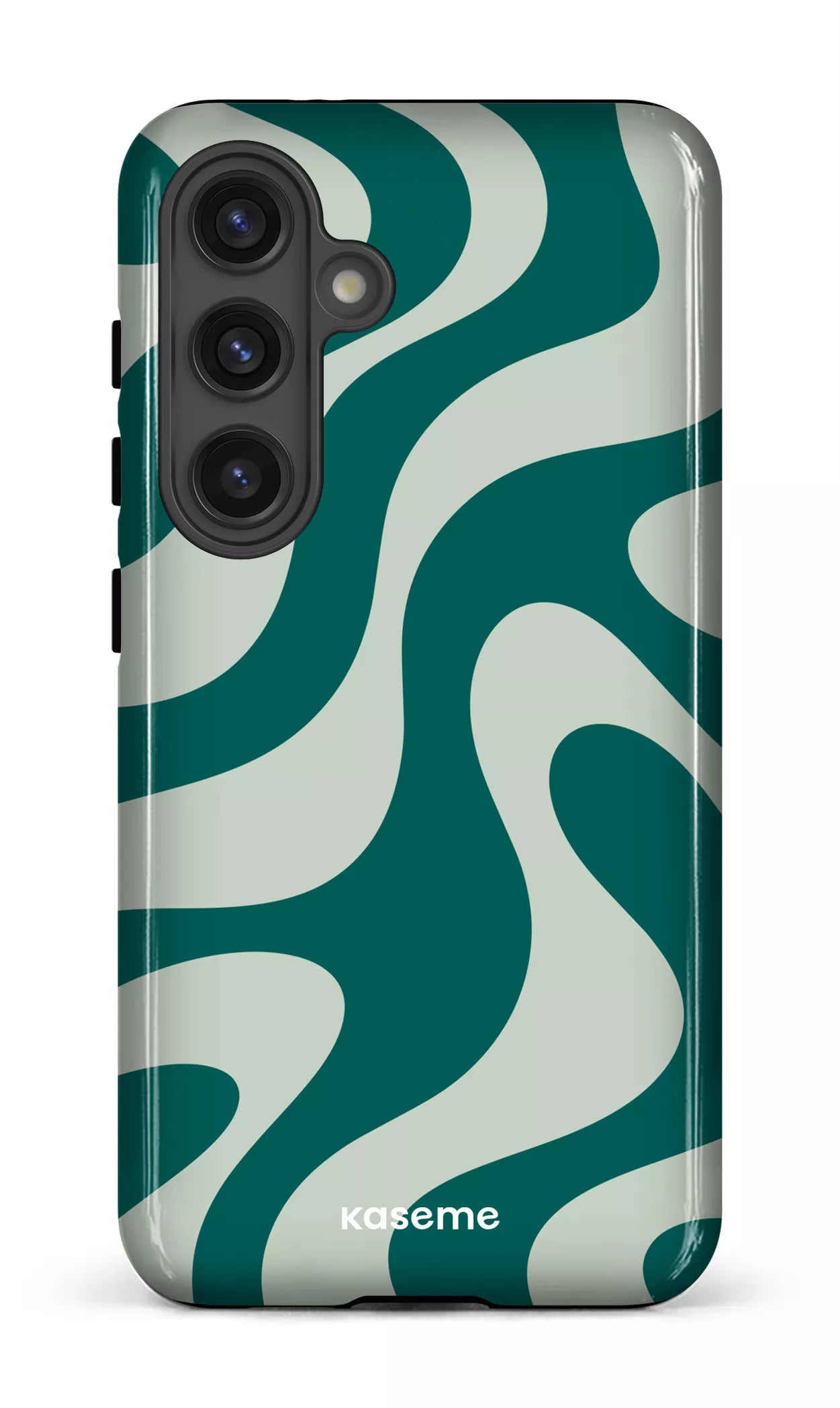 Galaxy S24 Tough (Gloss) Flow Green -