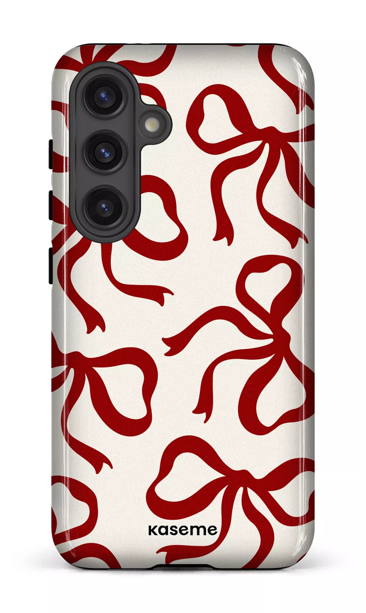 Galaxy S24 Tough (Gloss) Lace Burgundy -