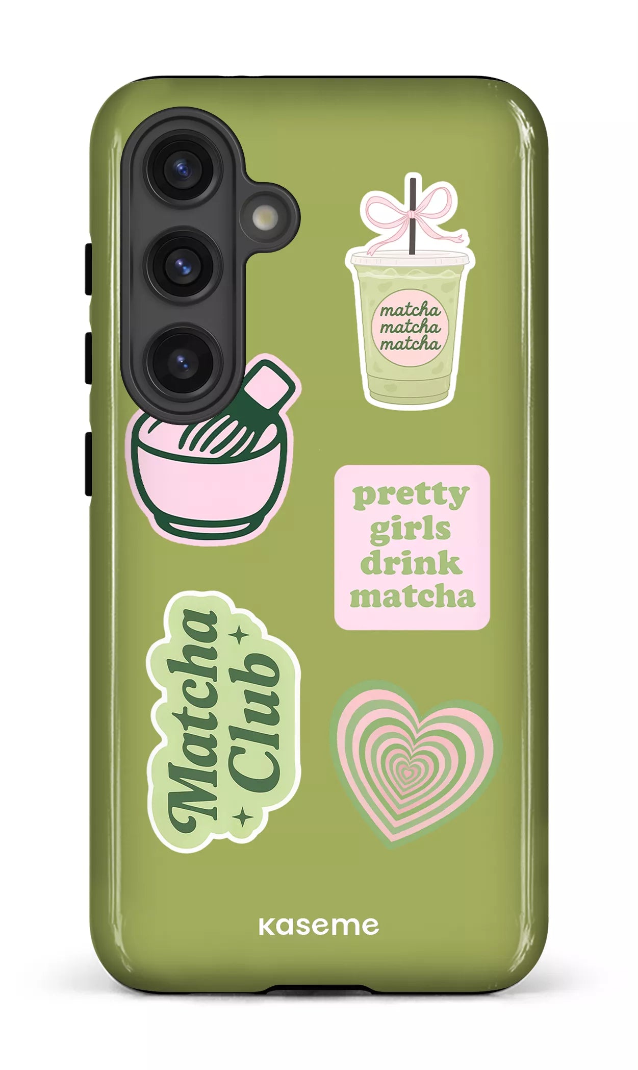 Galaxy S24 Tough (Gloss) Matcha Club -