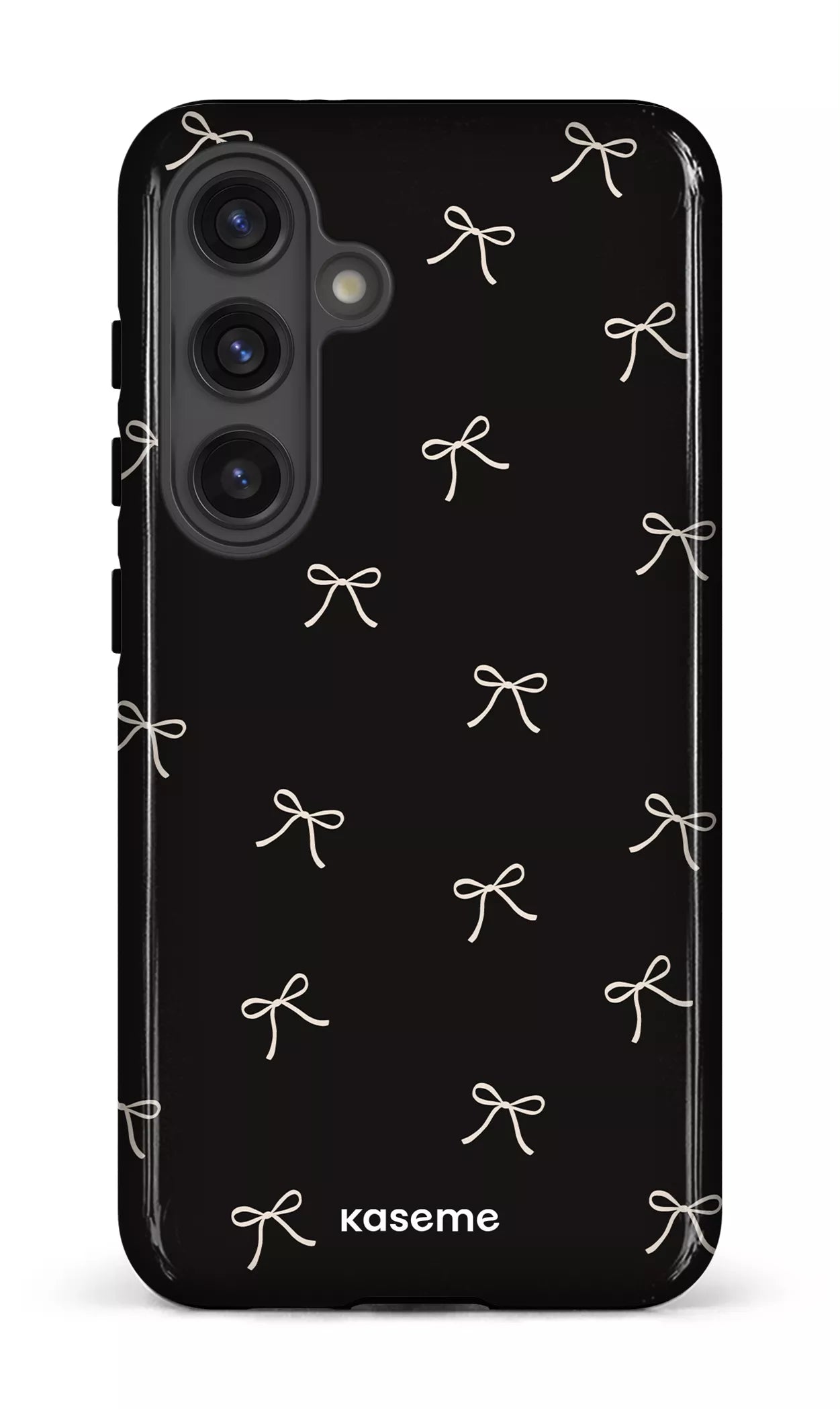 Galaxy S24 Tough (Gloss) Roselyn Black -