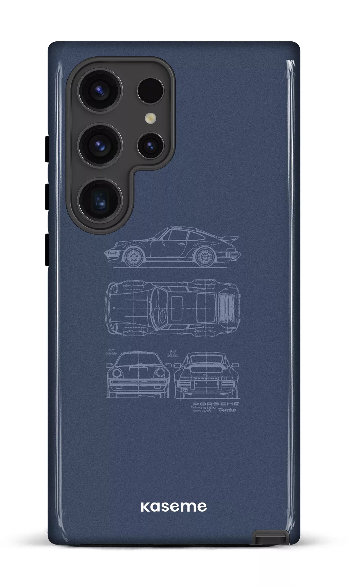 Galaxy S24 Ultra Tough (Gloss) Beat The Traffic Blue -