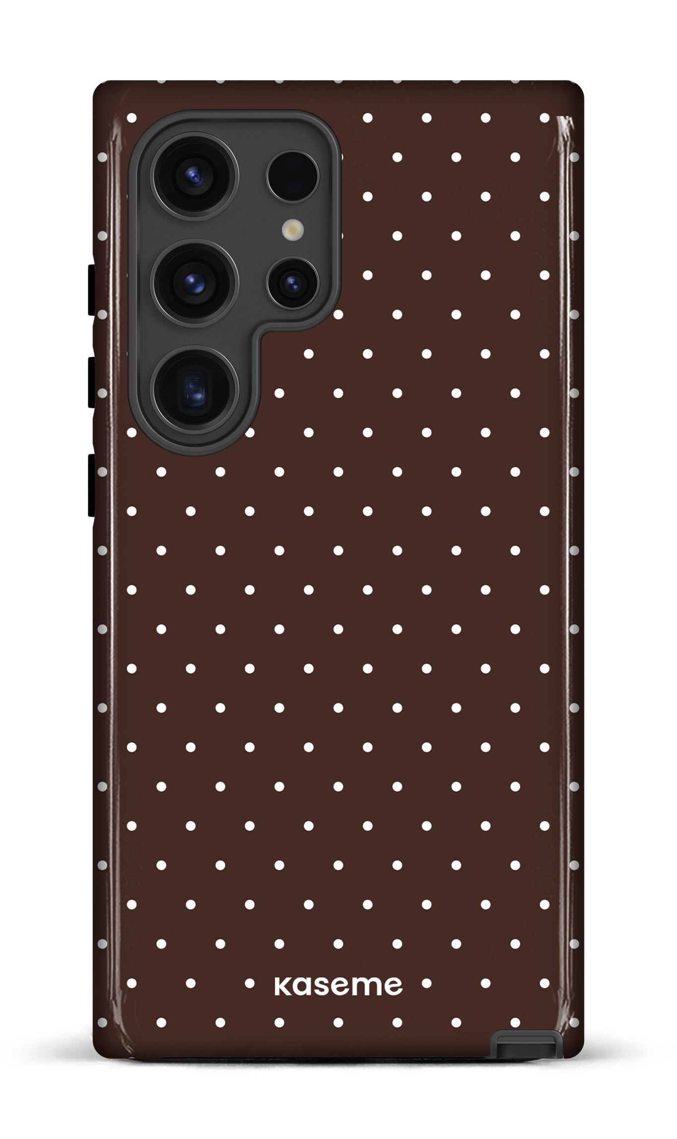 Galaxy S24 Ultra Tough (Gloss) Ditsy Brown -