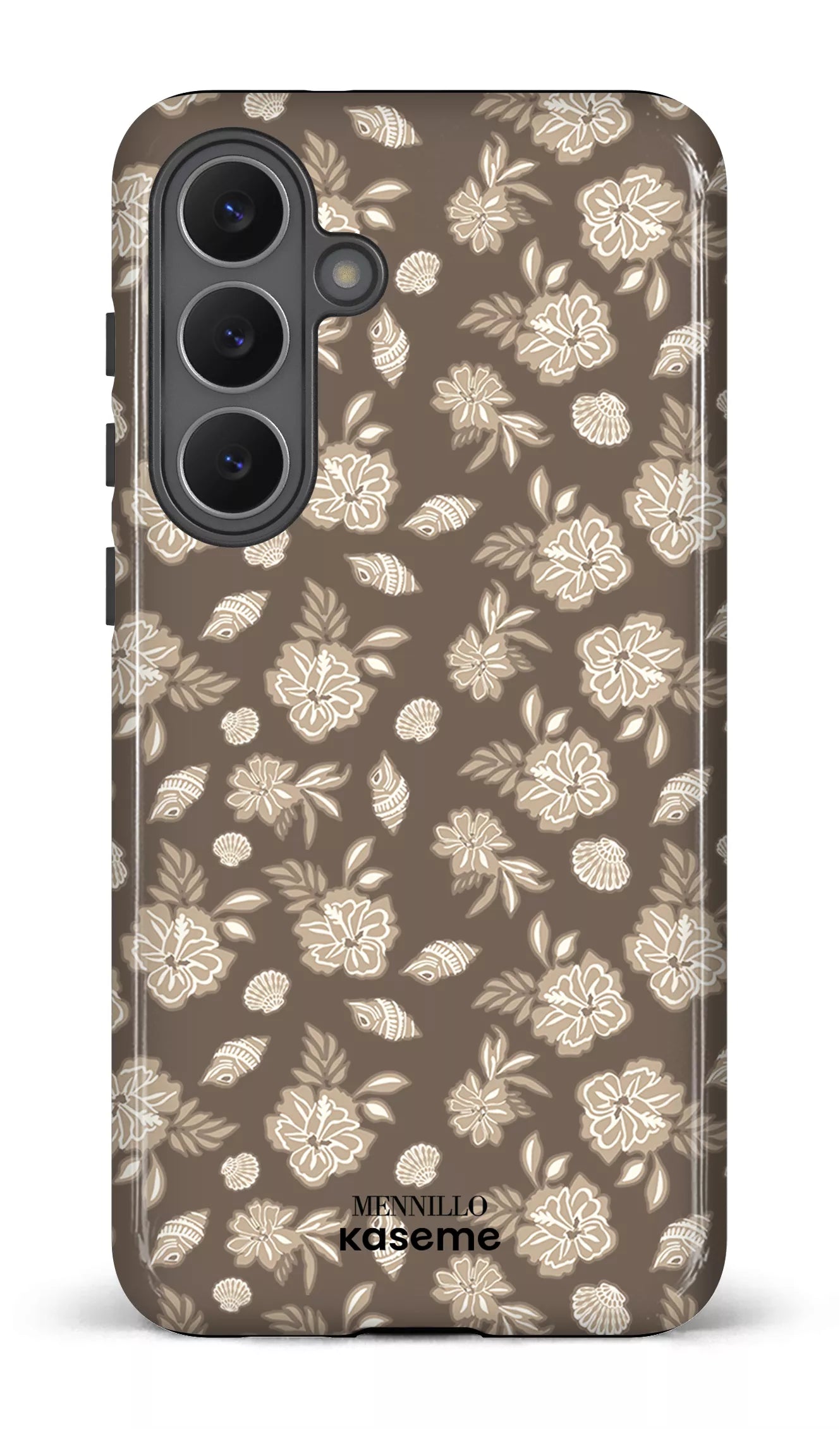 Galaxy S25 FE Tough Floral Cream by Mennillo -