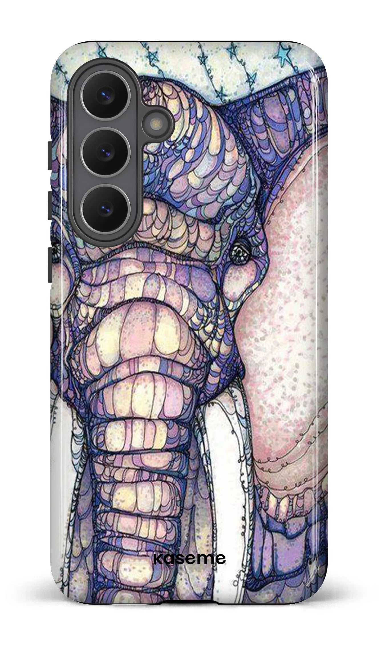 Galaxy S25 FE Tough Mosaic Elephant -