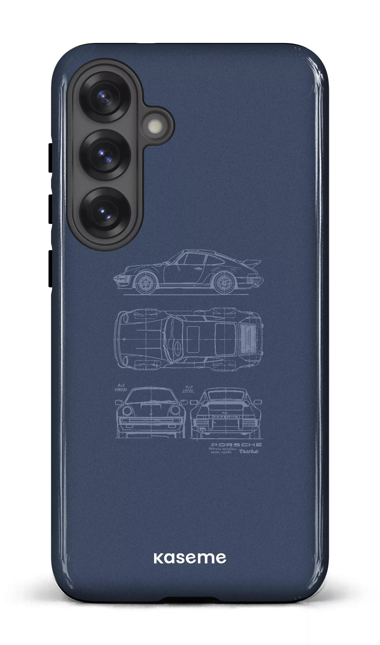 Galaxy S25 Plus Tough (Gloss) Beat The Traffic Blue -