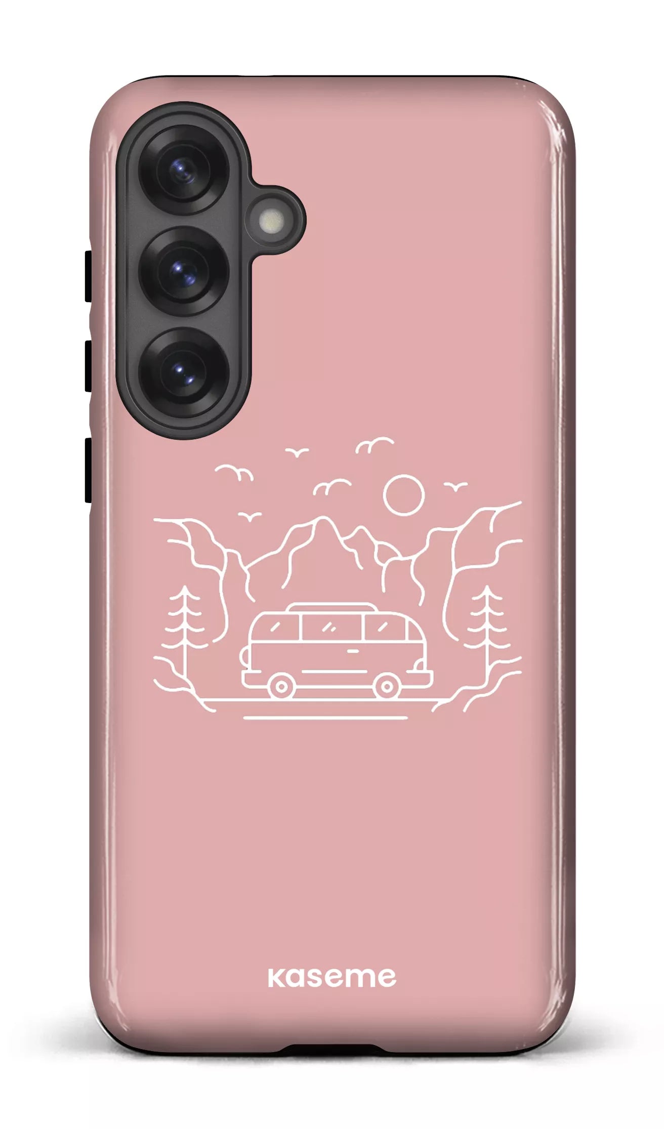 Galaxy S25 Plus Tough (Gloss) Camp life pink -