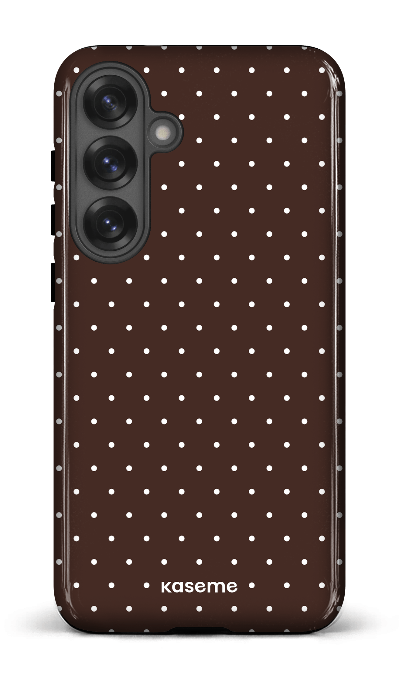 Galaxy S25 Plus Tough (Gloss) Ditsy Brown -