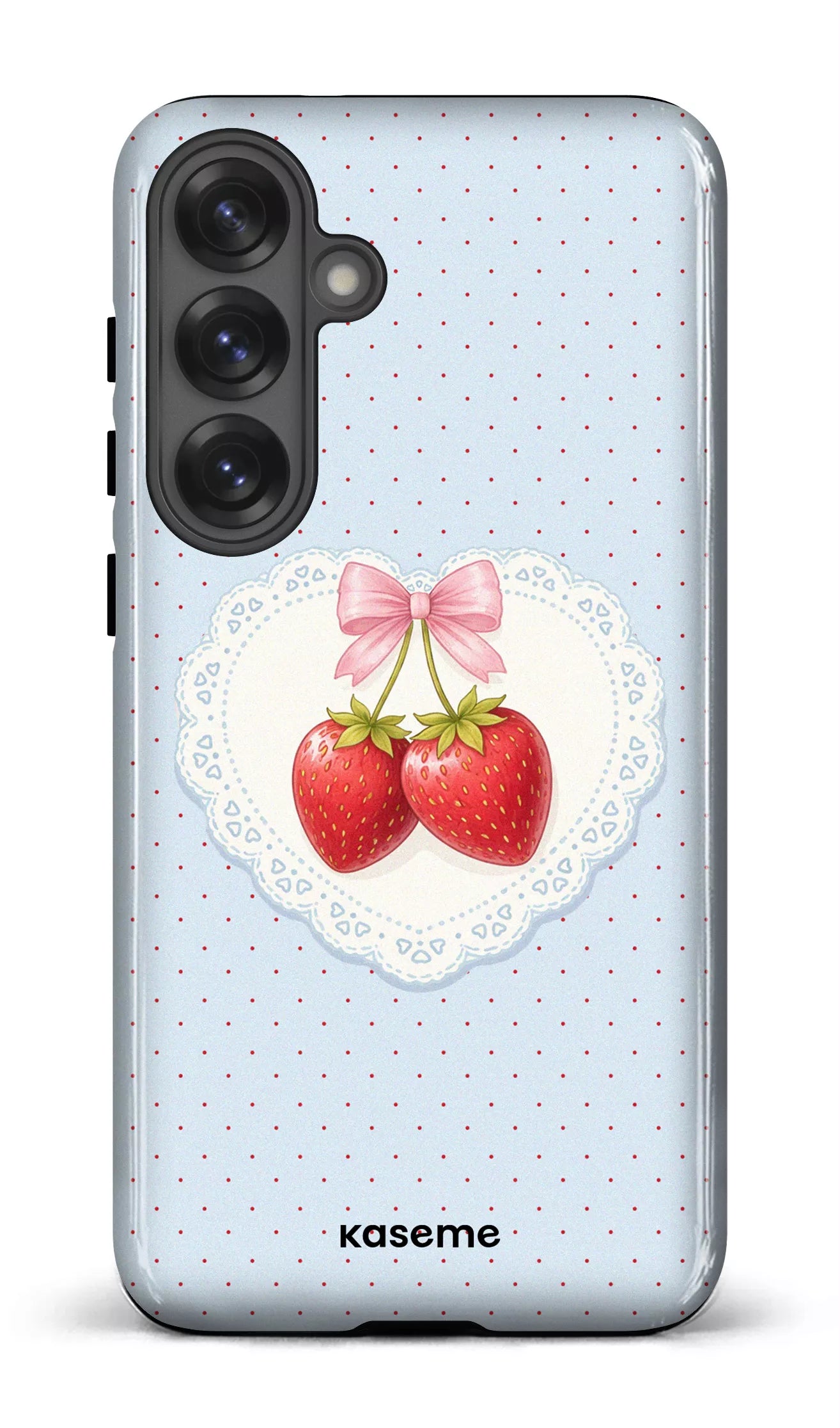 Galaxy S25 Plus Tough (Gloss) Fresa Lace Blue -