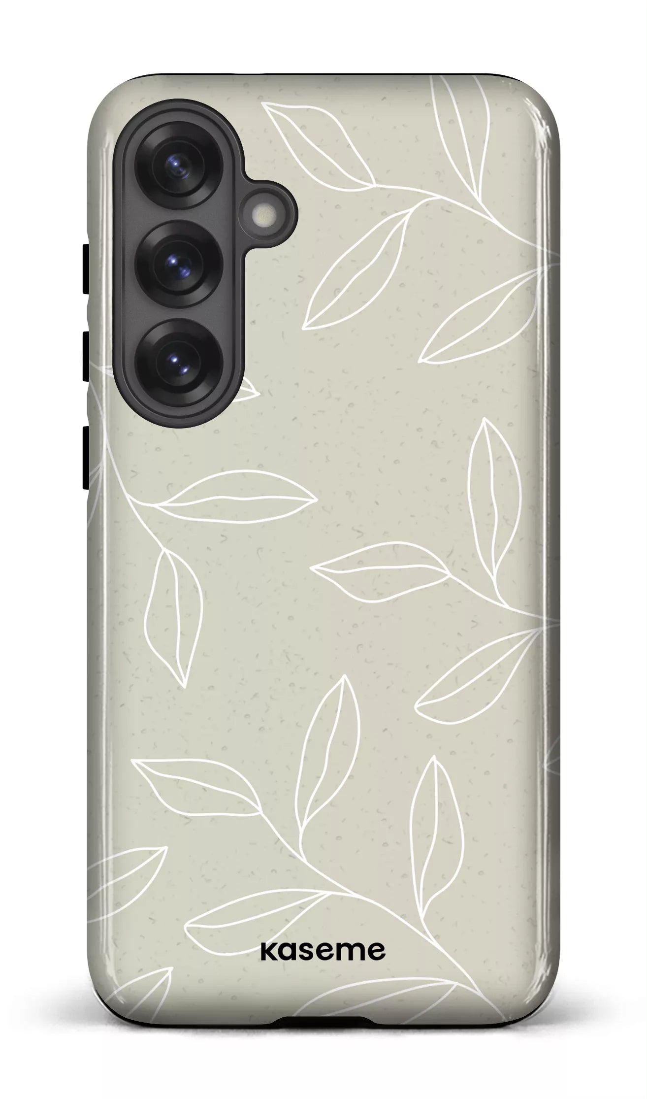 Galaxy S25 Plus Tough (Gloss) Gloomy Beige and White -