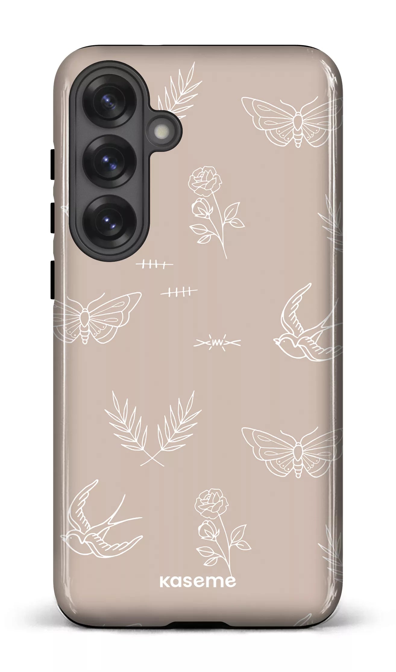 Galaxy S25 Plus Tough (Gloss) Ink beige -