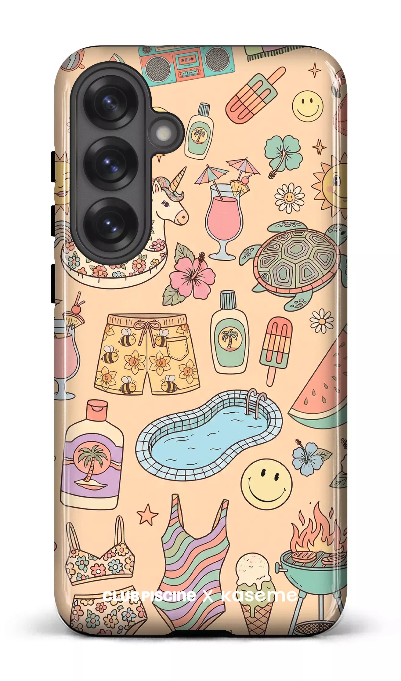 Galaxy S25 Plus Tough (Gloss) Summer Icon by Club Piscine -