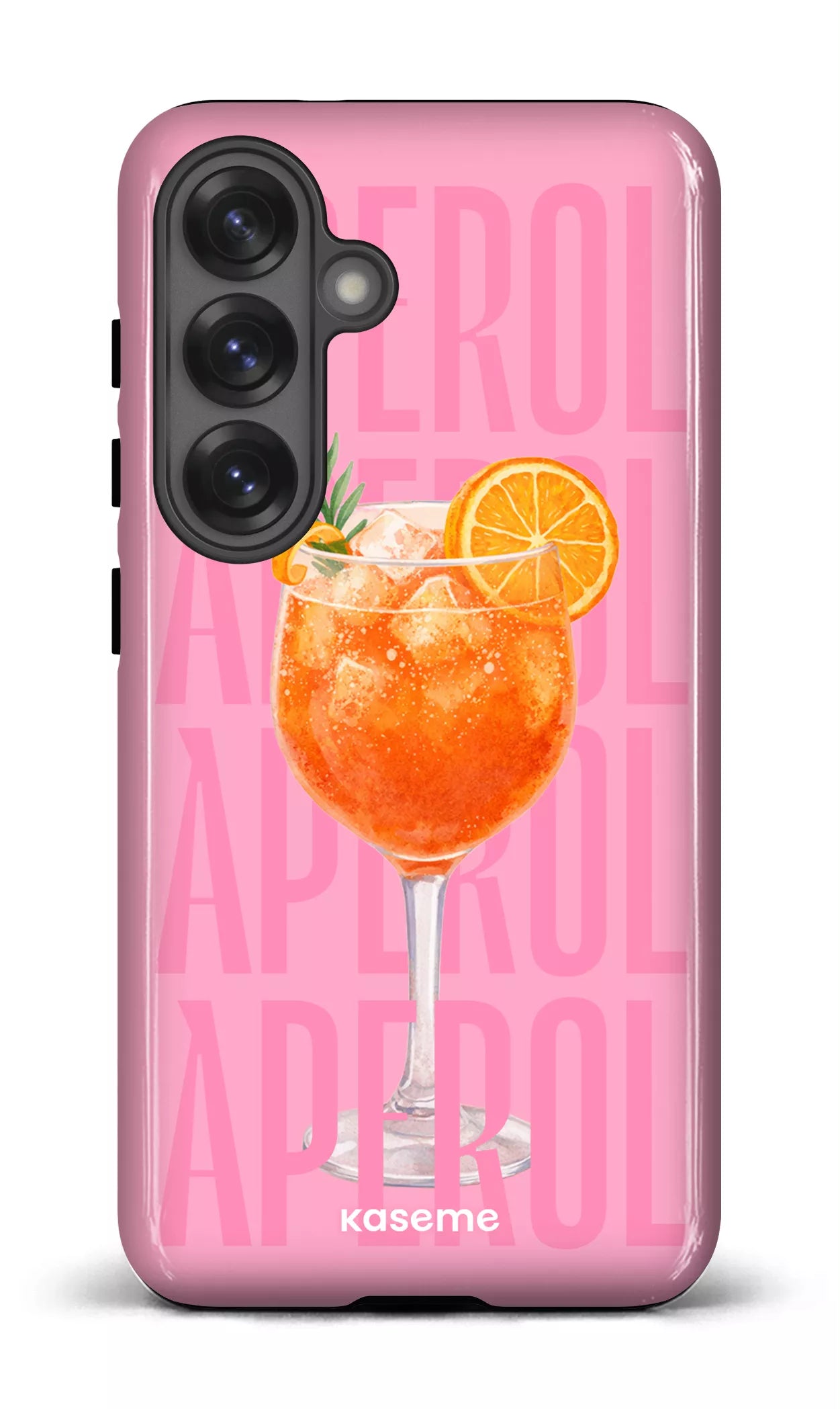 Galaxy S25 Tough (Gloss) Aperol Sunset Pink -
