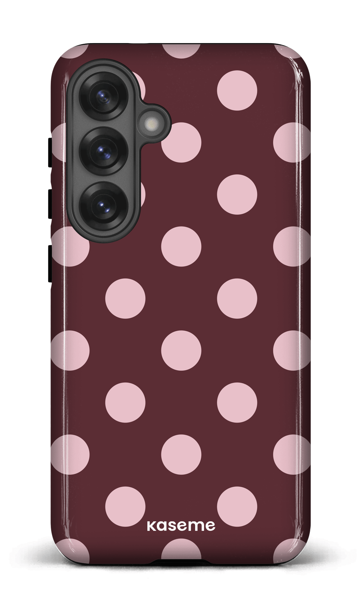 Galaxy S25 Tough (Gloss) Couture Burgundy -