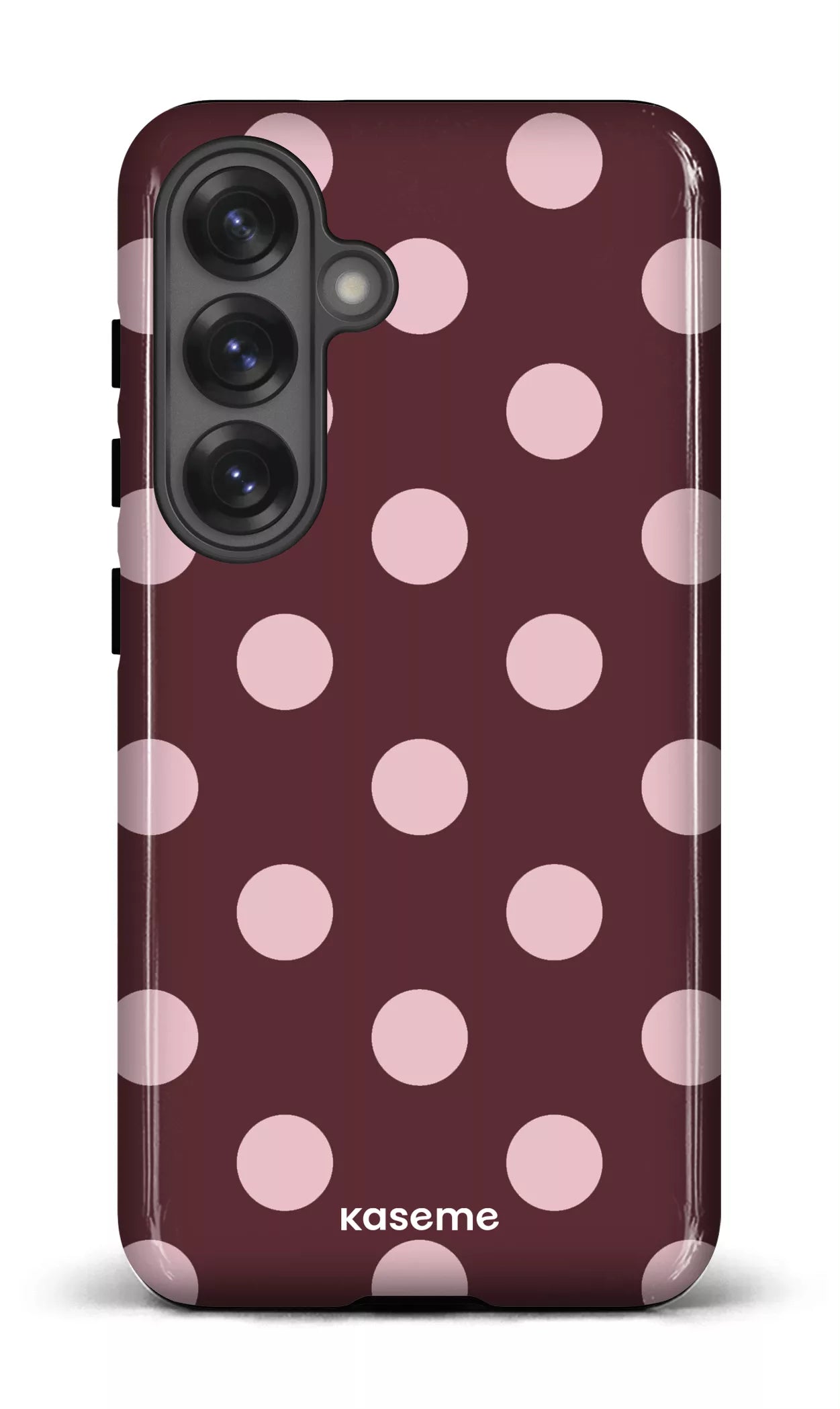 Galaxy S25 Tough (Gloss) Couture Burgundy -