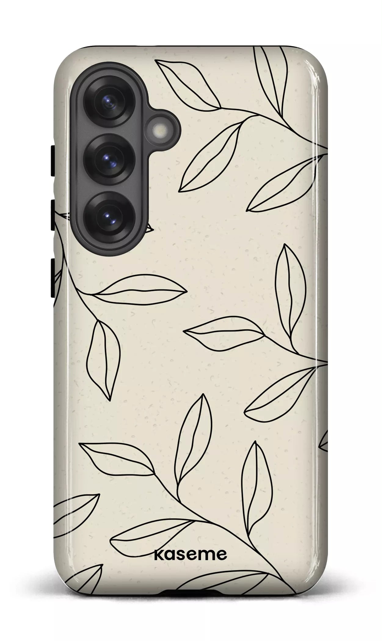 Galaxy S25 Tough (Gloss) Gloomy Beige and Black -