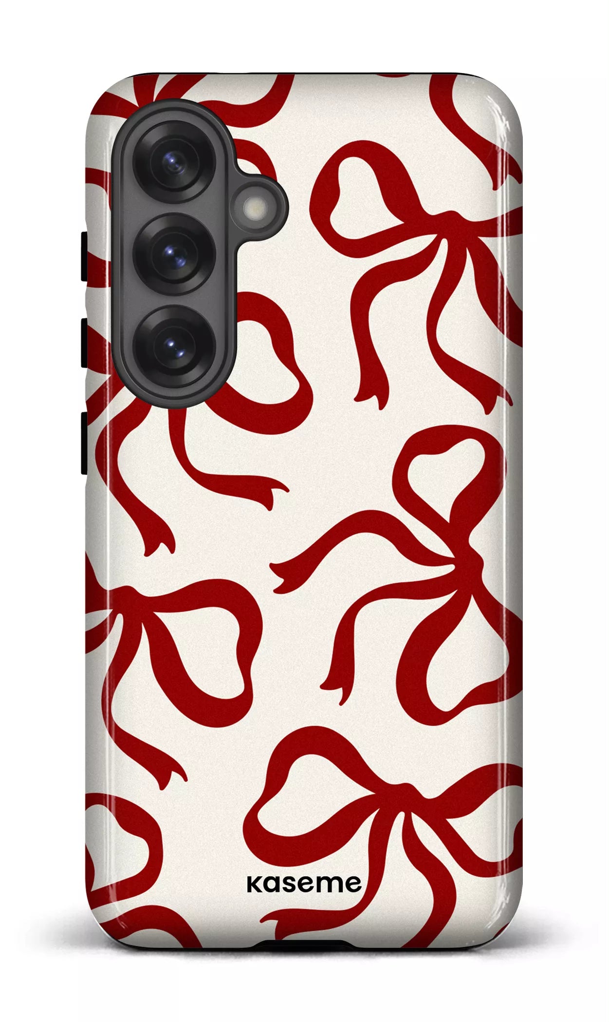Galaxy S25 Tough (Gloss) Lace Burgundy -