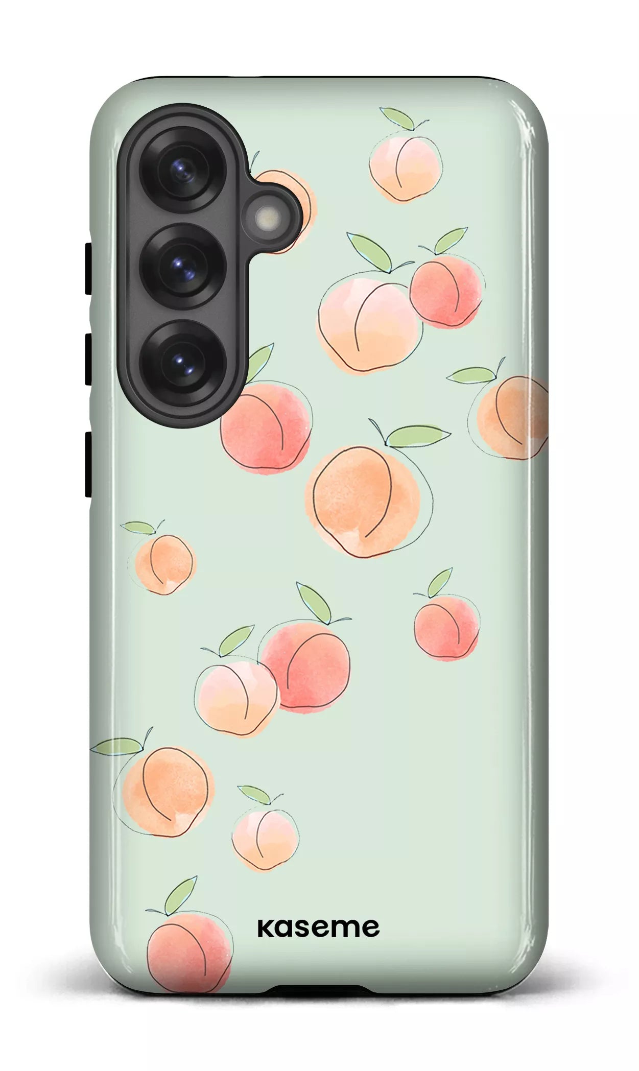 Galaxy S25 Tough (Gloss) Peachy green -