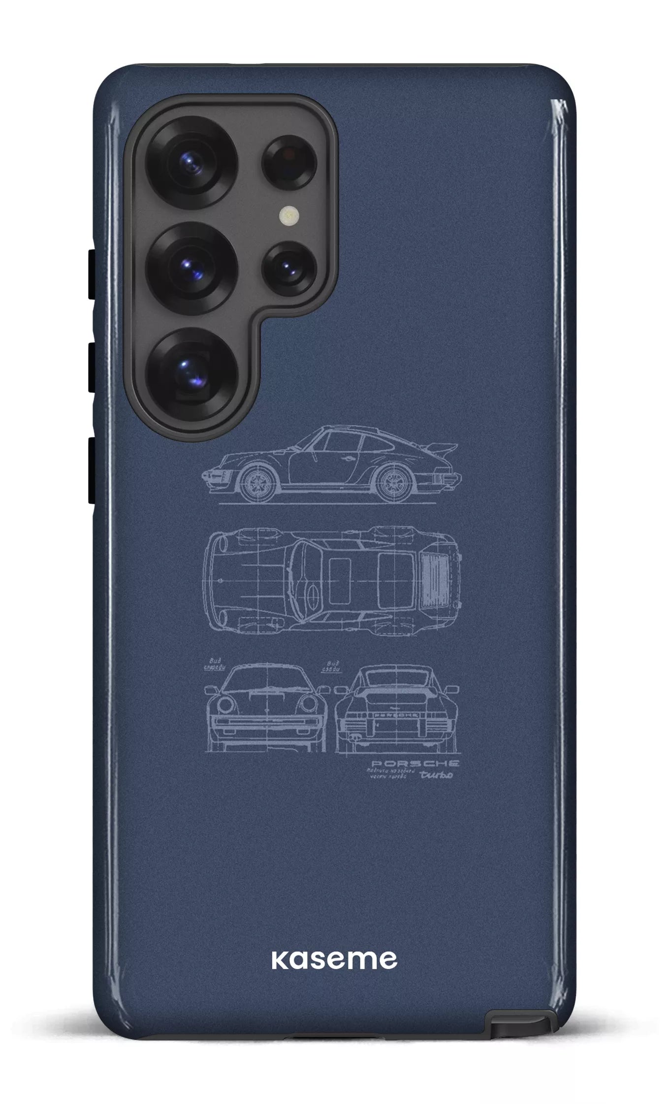 Galaxy S25 Ultra Tough (Gloss) Beat The Traffic Blue -