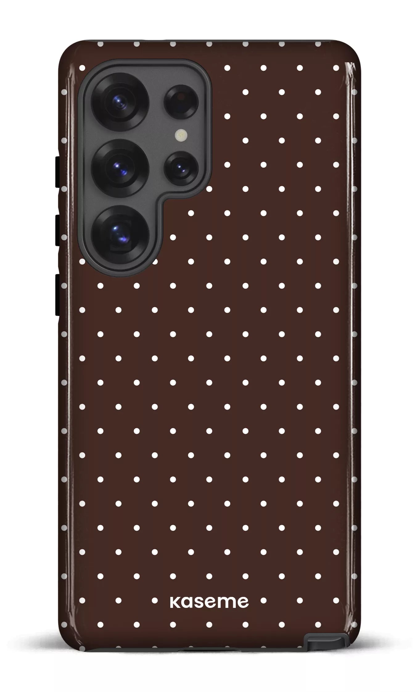 Galaxy S25 Ultra Tough (Gloss) Ditsy Brown -