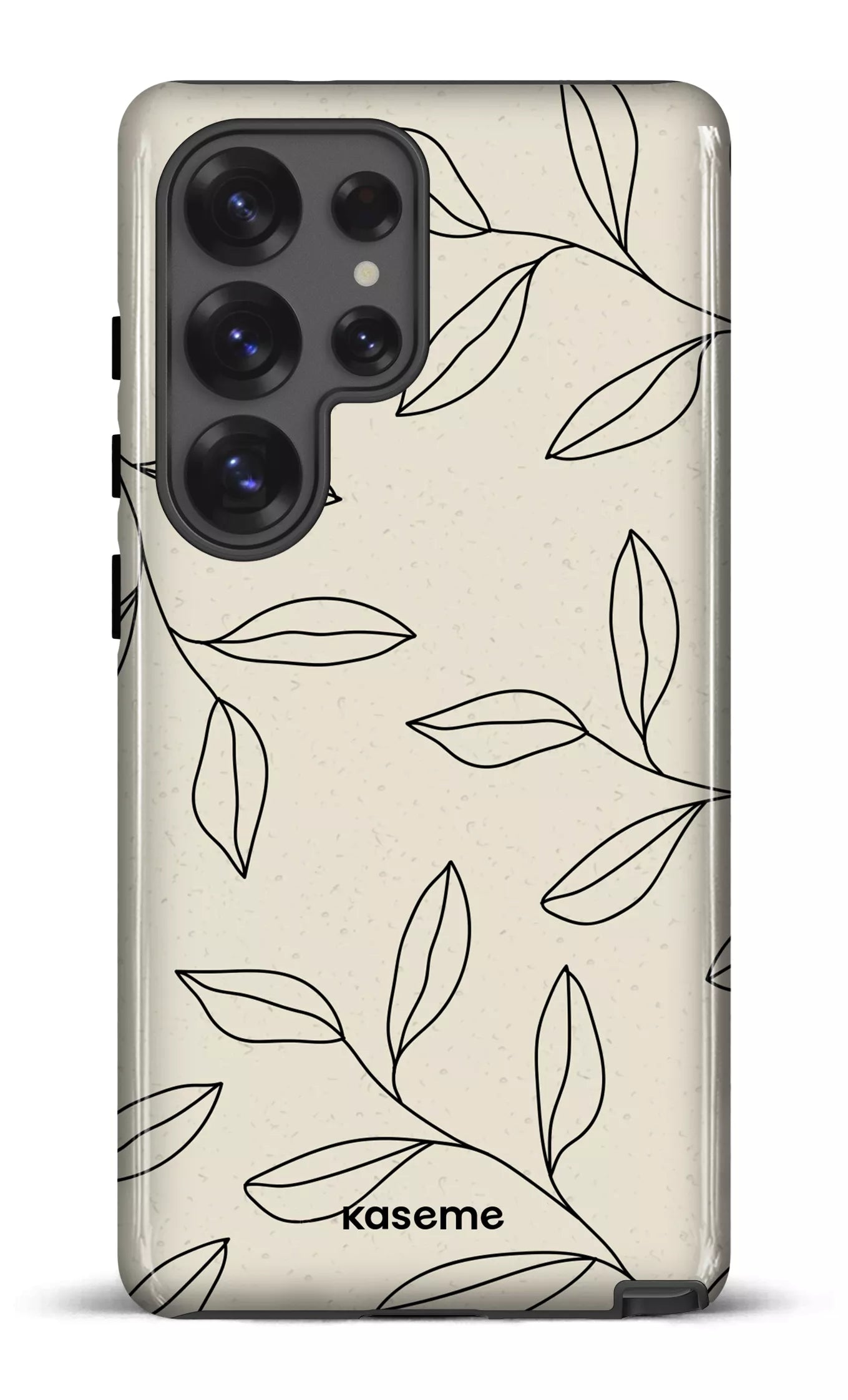 Galaxy S25 Ultra Tough (Gloss) Gloomy Beige and Black -