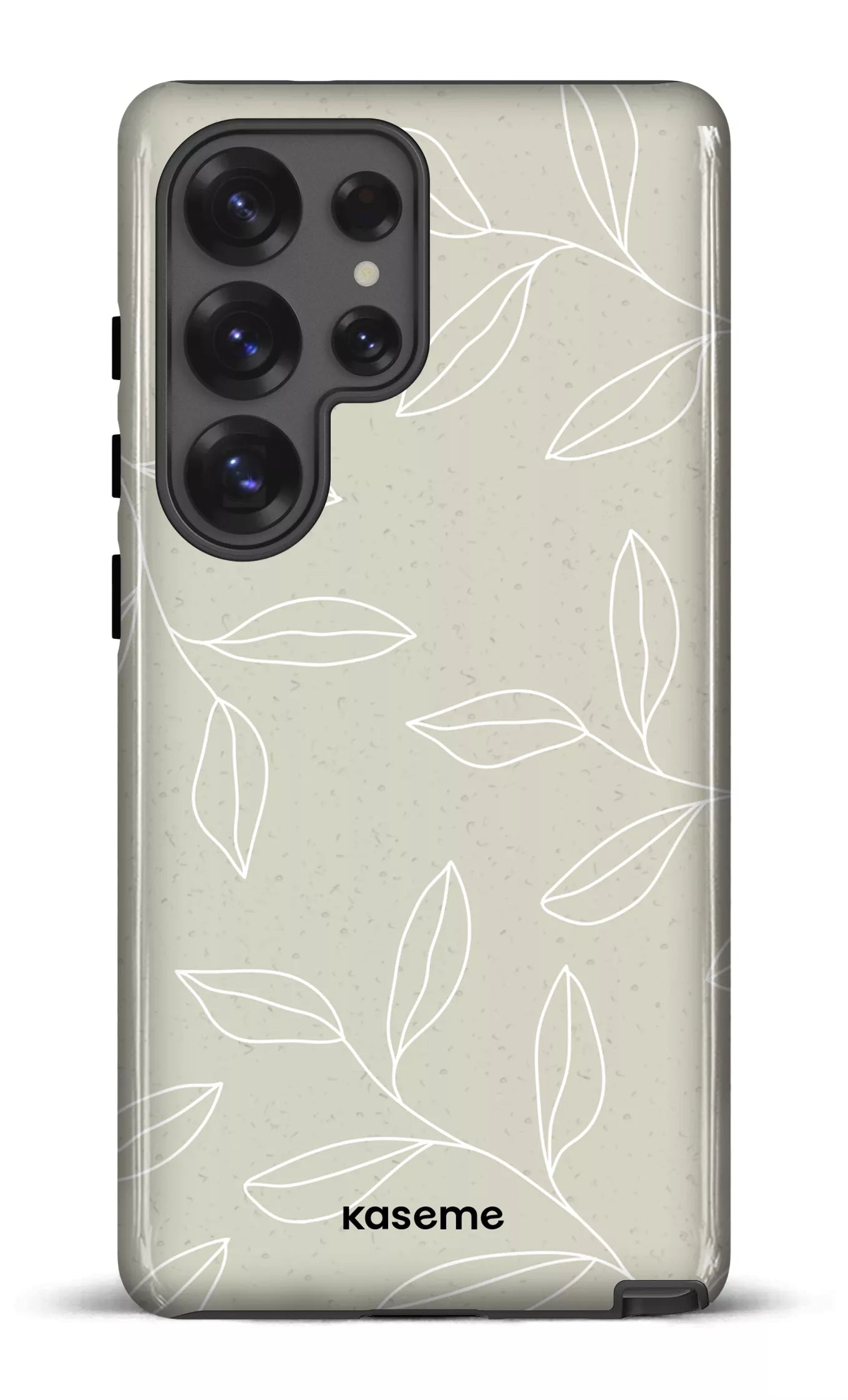 Galaxy S25 Ultra Tough (Gloss) Gloomy Beige and White -