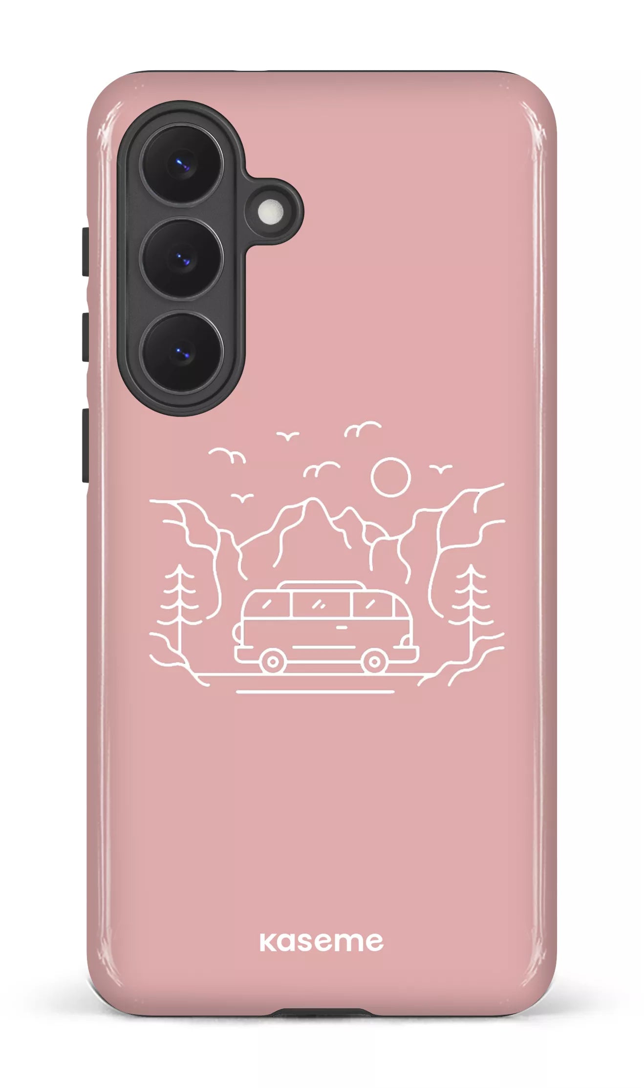 Galaxy S26P Tough (Gloss) Camp life pink -