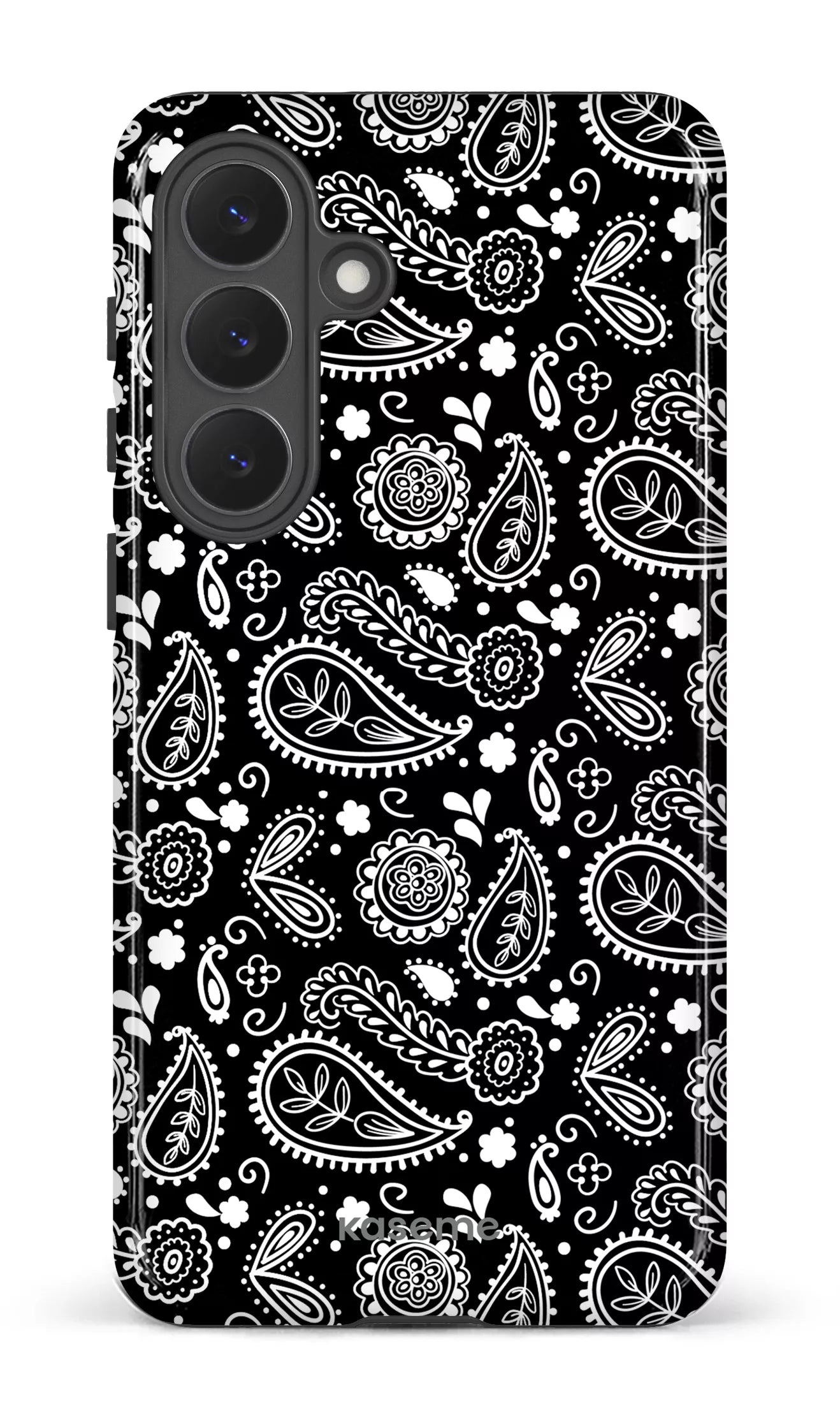Galaxy S26P Tough (Gloss) Paisley black -