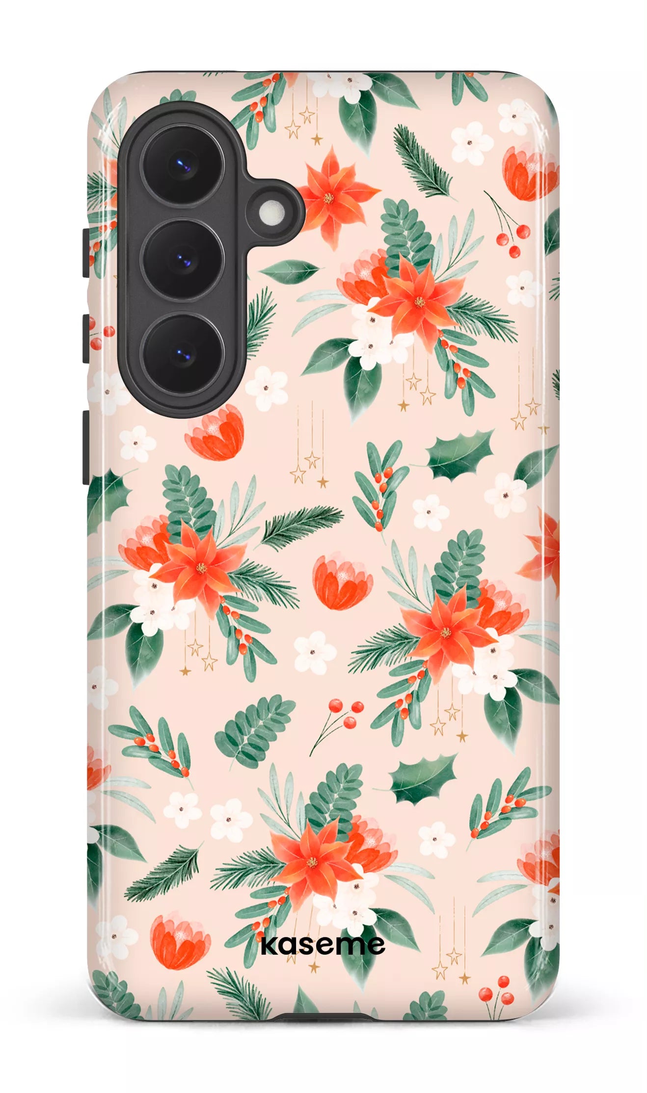 Galaxy S26P Tough (Gloss) Poinsettia Beige -