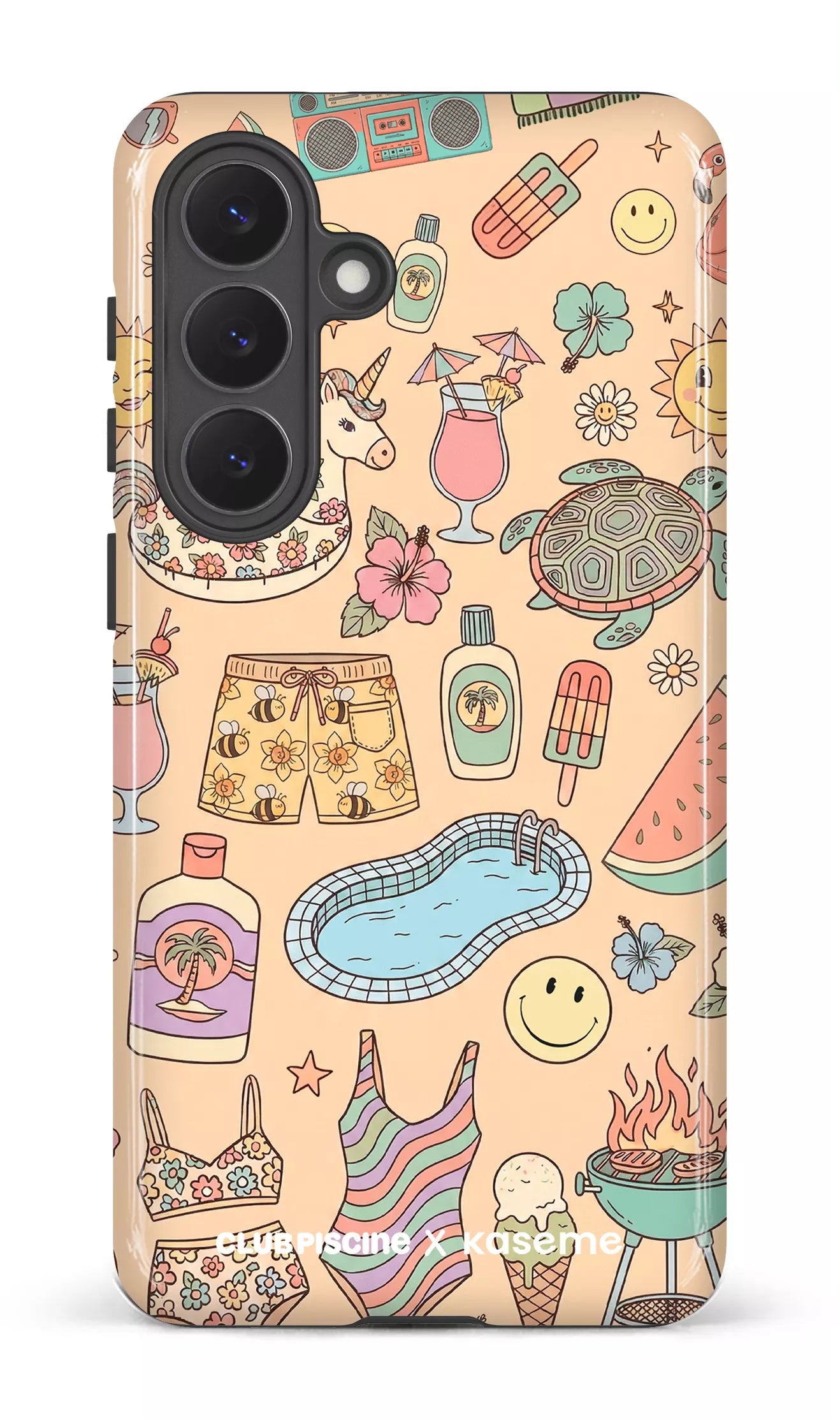 Galaxy S26P Tough (Gloss) Summer Icon by Club Piscine -